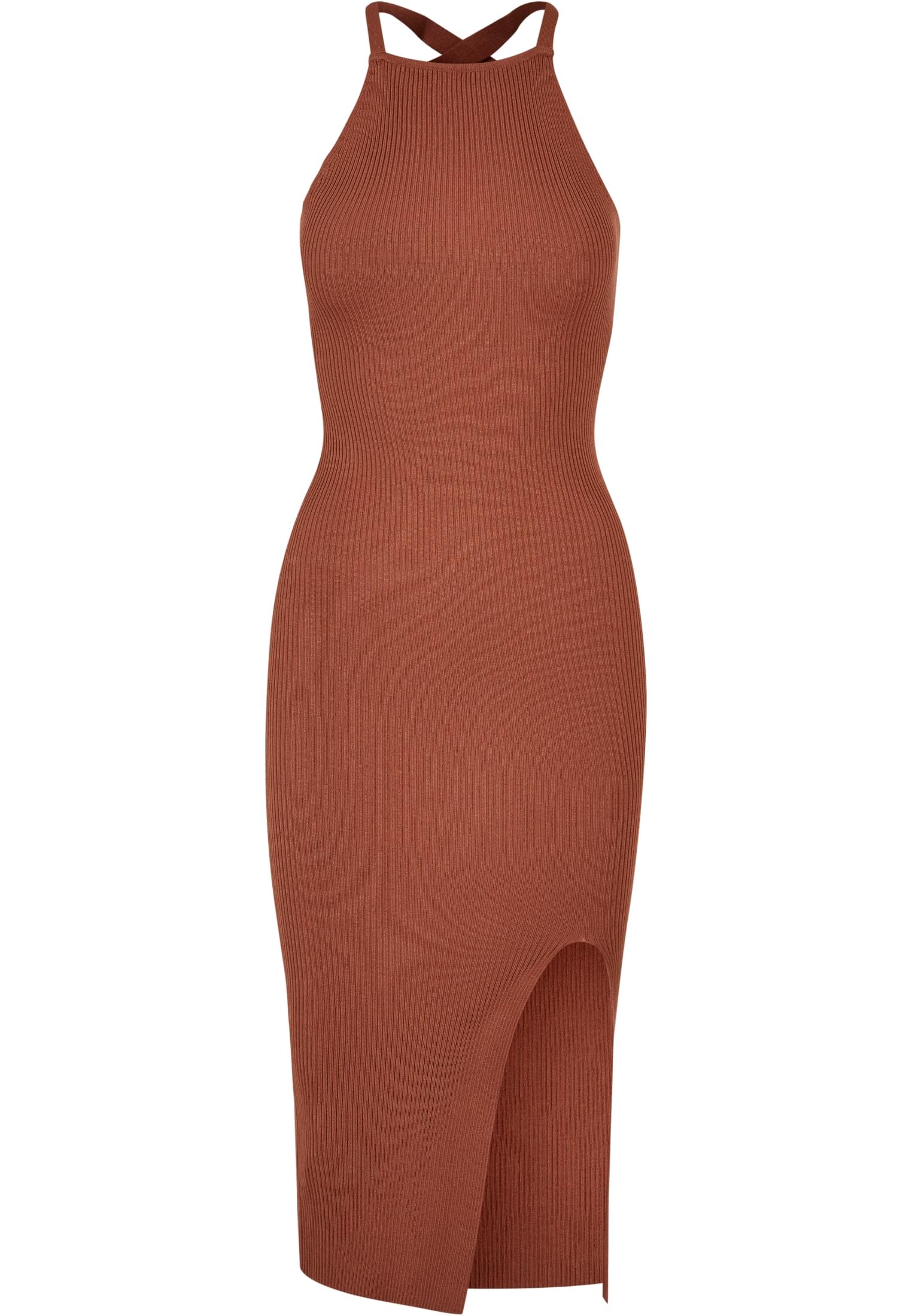 URBAN CLASSICS Jerseykleid »Damen Ladies Midi Rib Knit Crossed Back Dress«,  (1 tlg.) für bestellen | BAUR