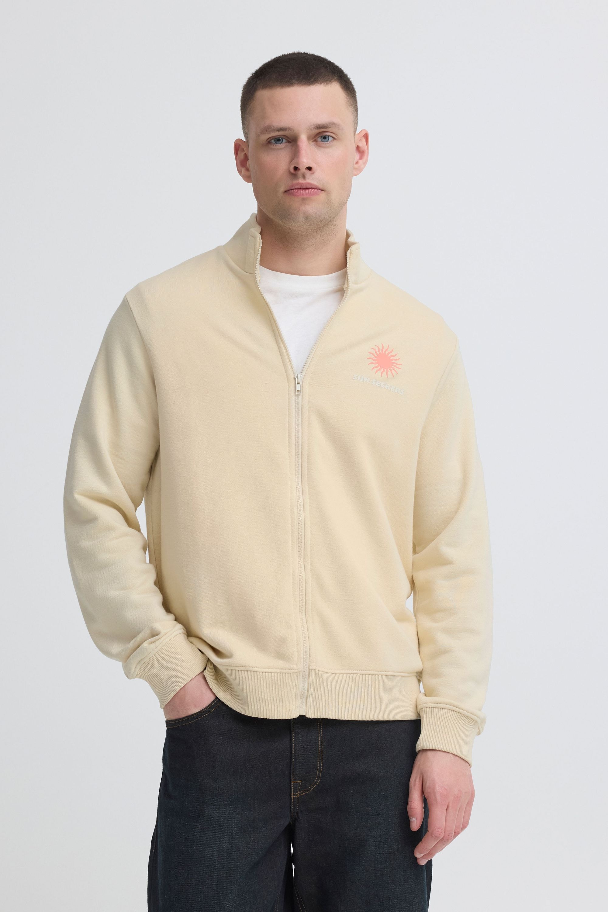 Blend Sweatjacke "BHKonsta" Bequeme Sweatjacke mit Stehkragen günstig online kaufen