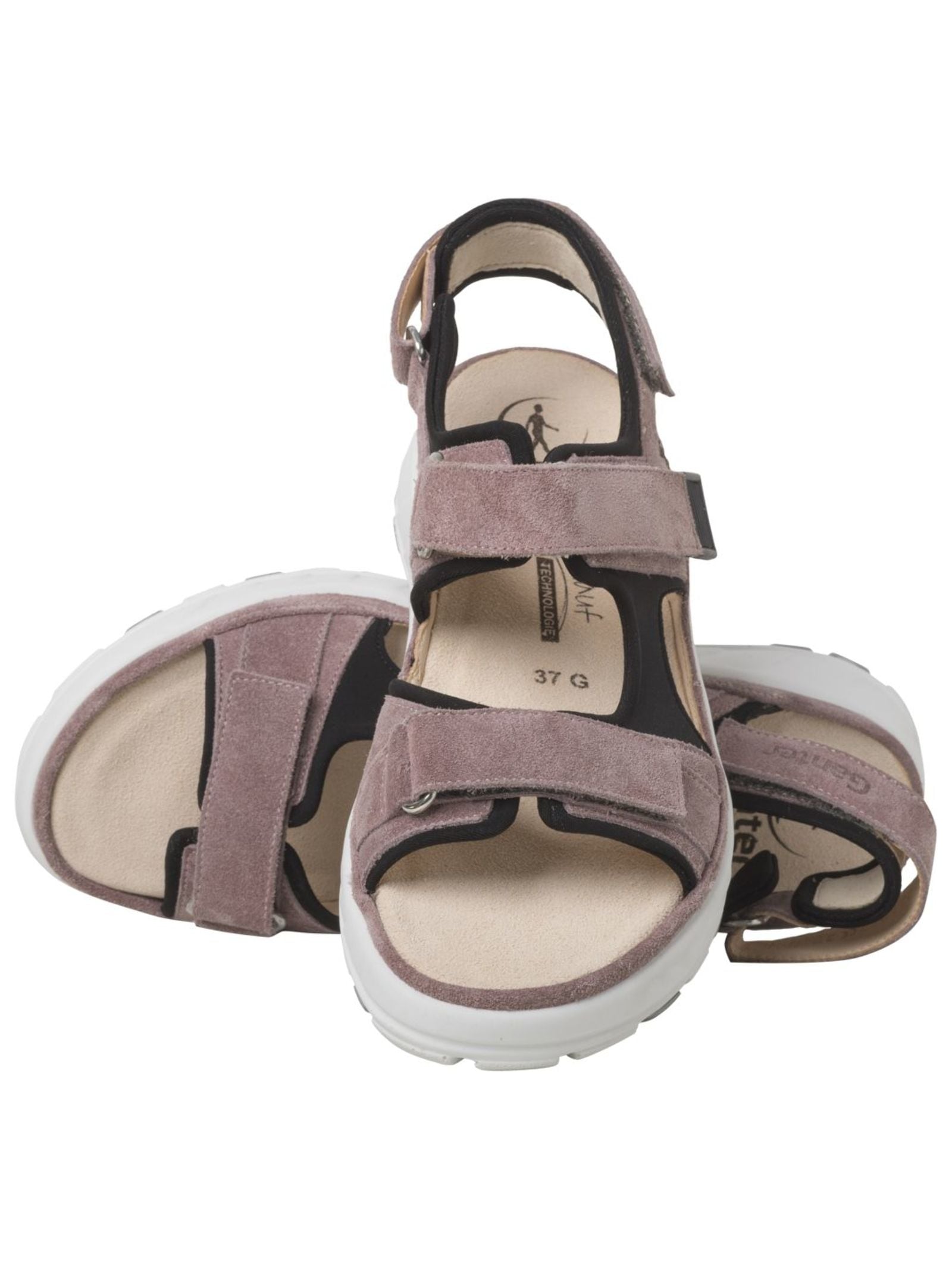 Ganter Sandale »Ganter Sandalen Veloursleder/Textil«