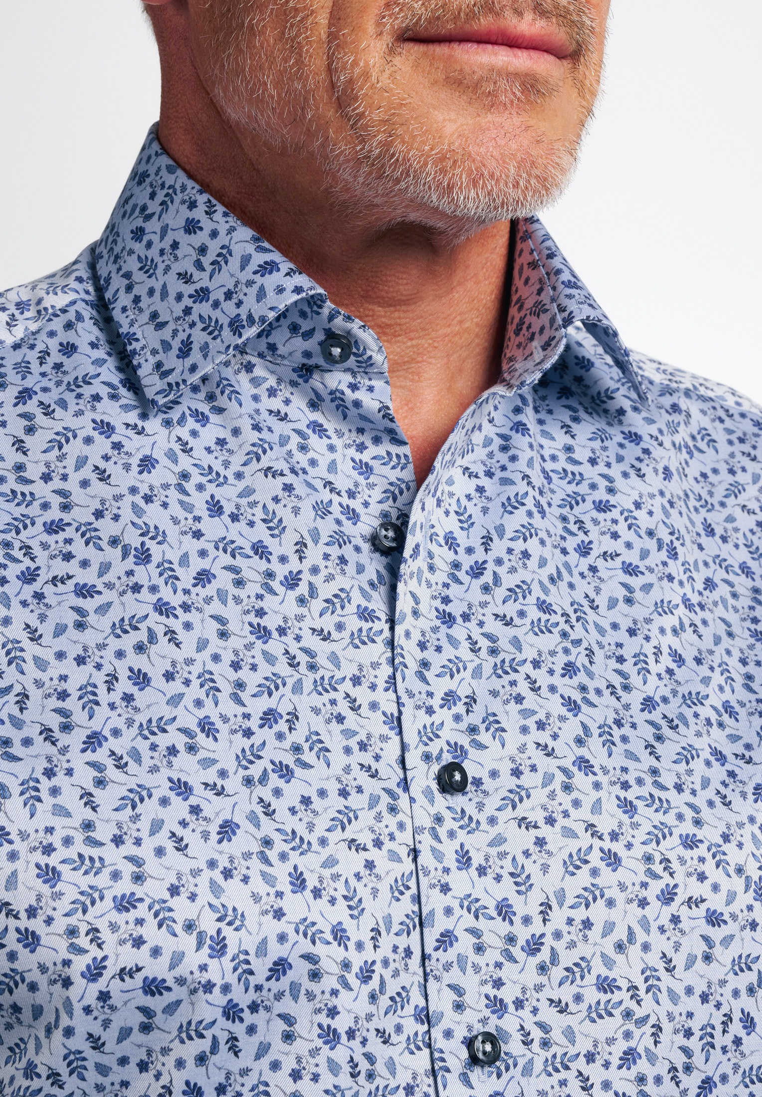 Thumbnail - Eterna Langarmhemd "COMFORT FIT" NON IRON (bügelfrei)