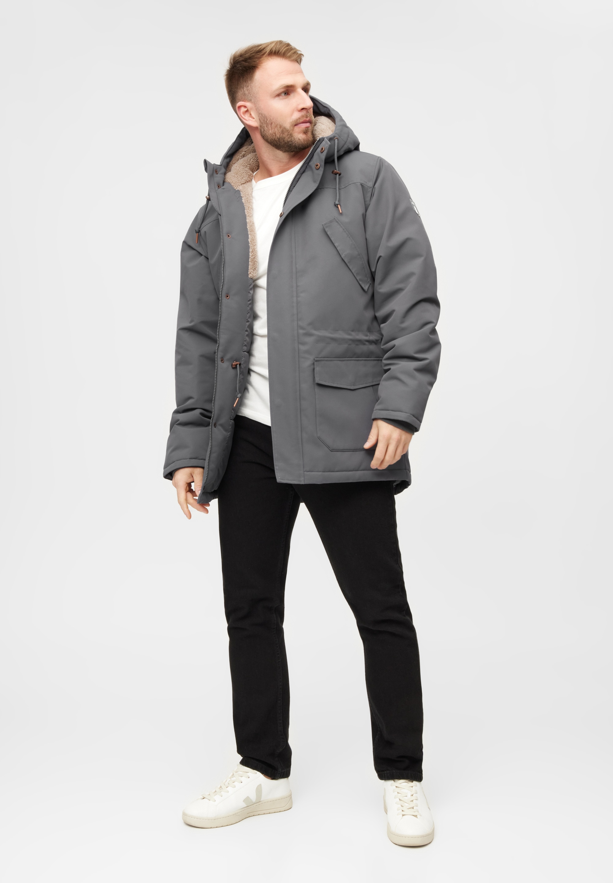 Derbe Winterjacke »Festholm«, Wasserabweisend, winddicht, super warm, nachhaltig