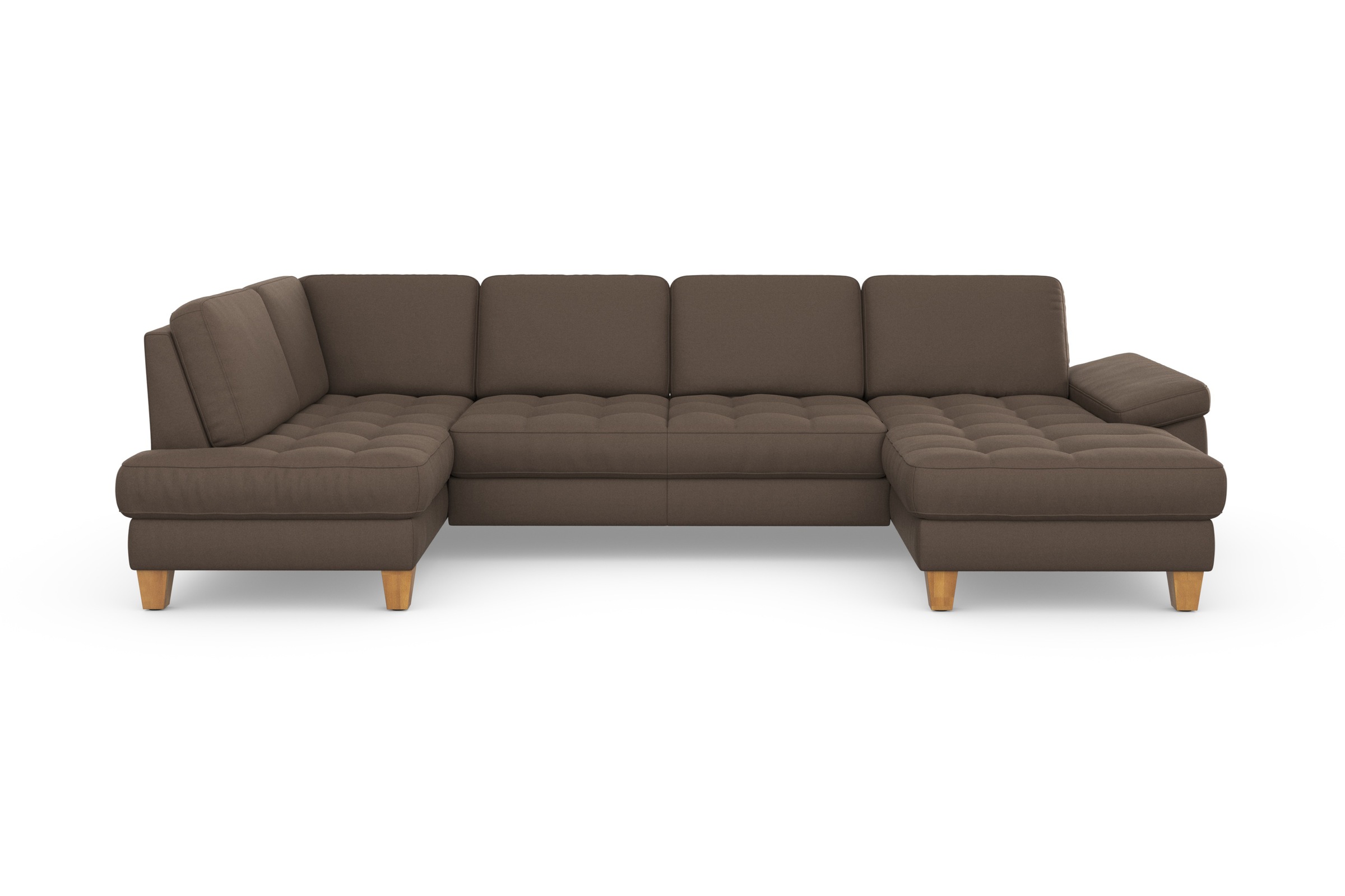 sit&more Wohnlandschaft »Westham U-Form«, wahlweise mit Bettfunktion, Bettkasten, Sitztiefenverstellung