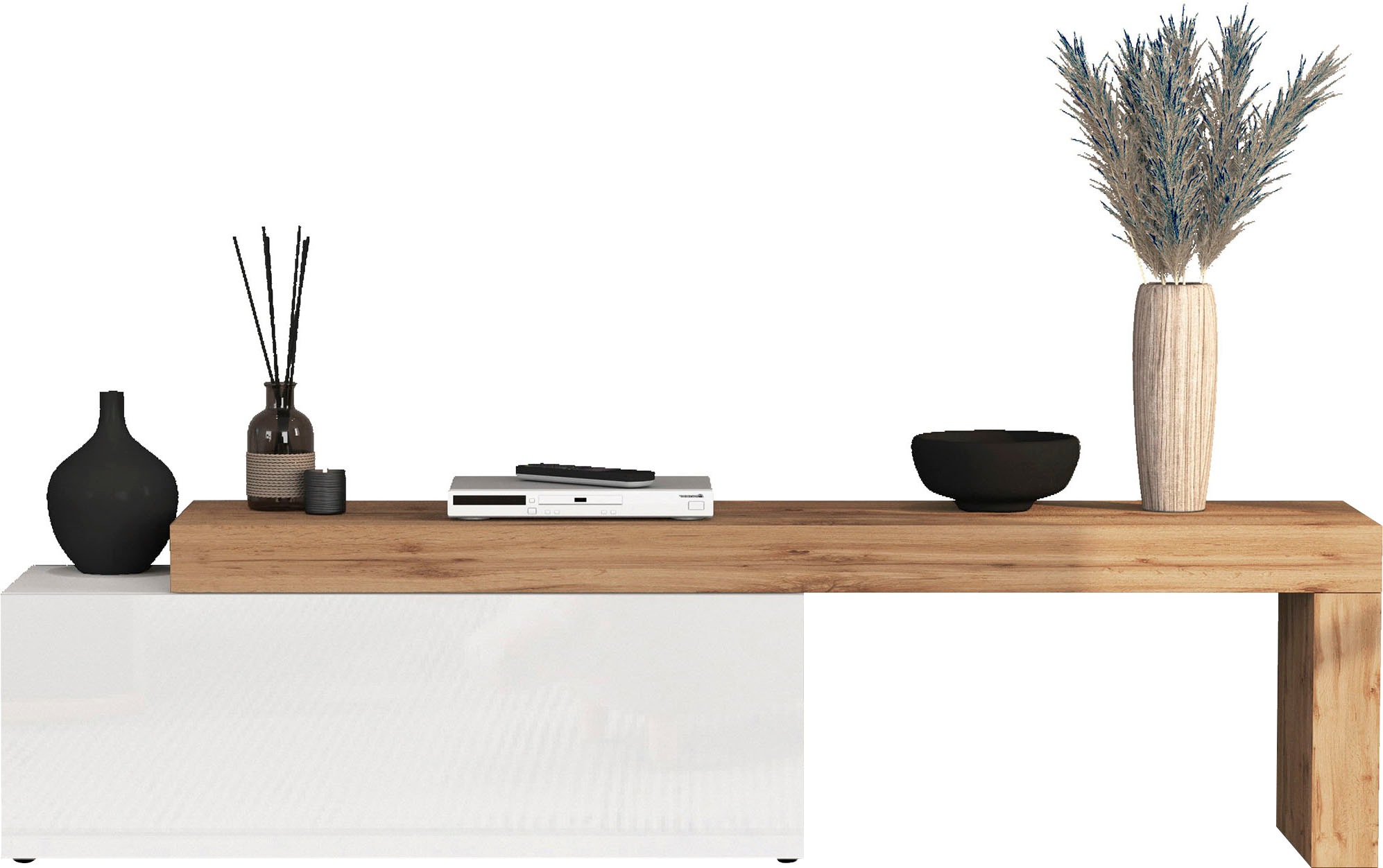 INOSIGN Lowboard "Chronos TV-Board, T-Schrank" Breite verstellbar von 180 b günstig online kaufen