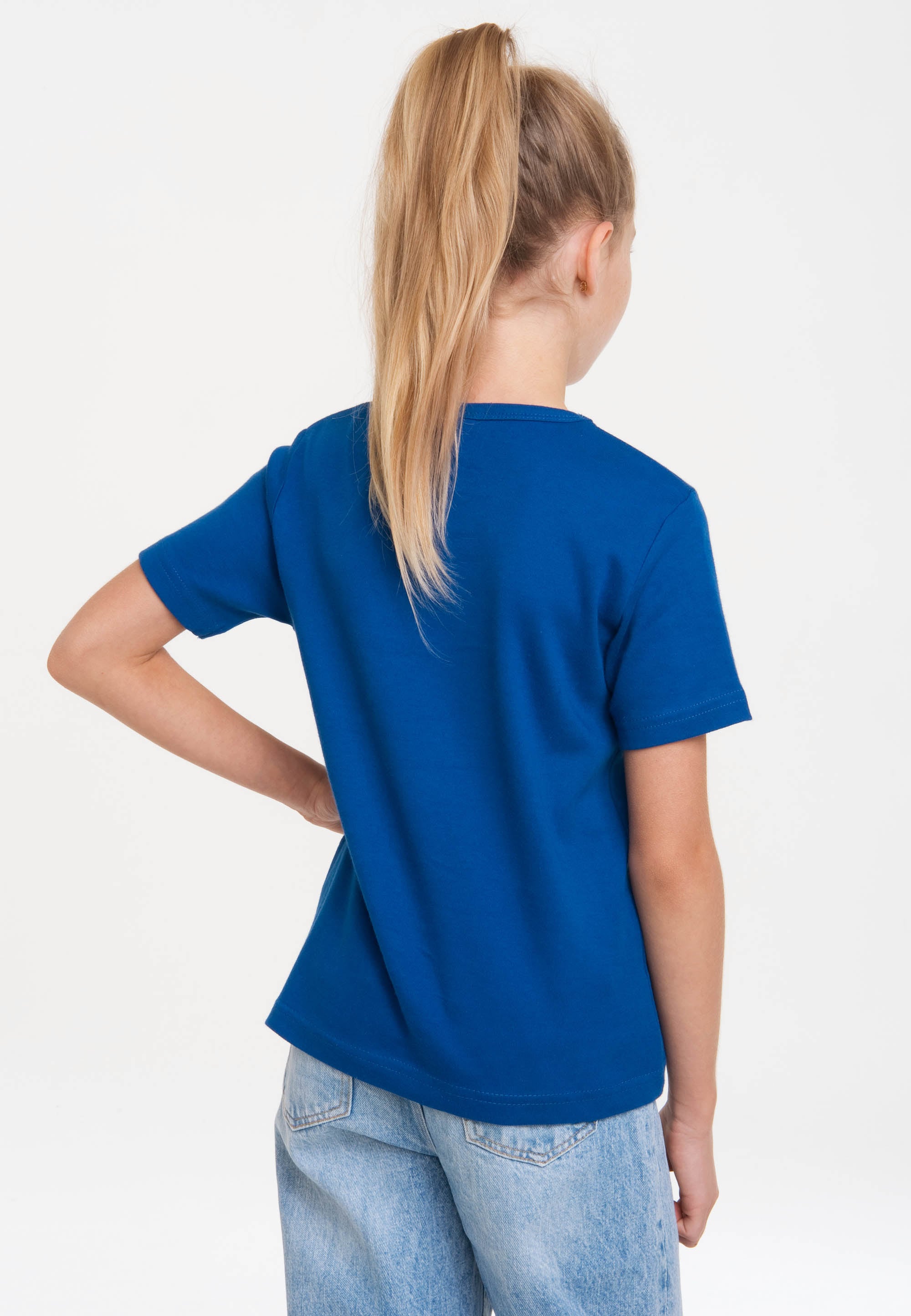 T-Shirt BAUR | bestellen Seifenblasen-Frontdruck mit »Pustefix«, LOGOSHIRT