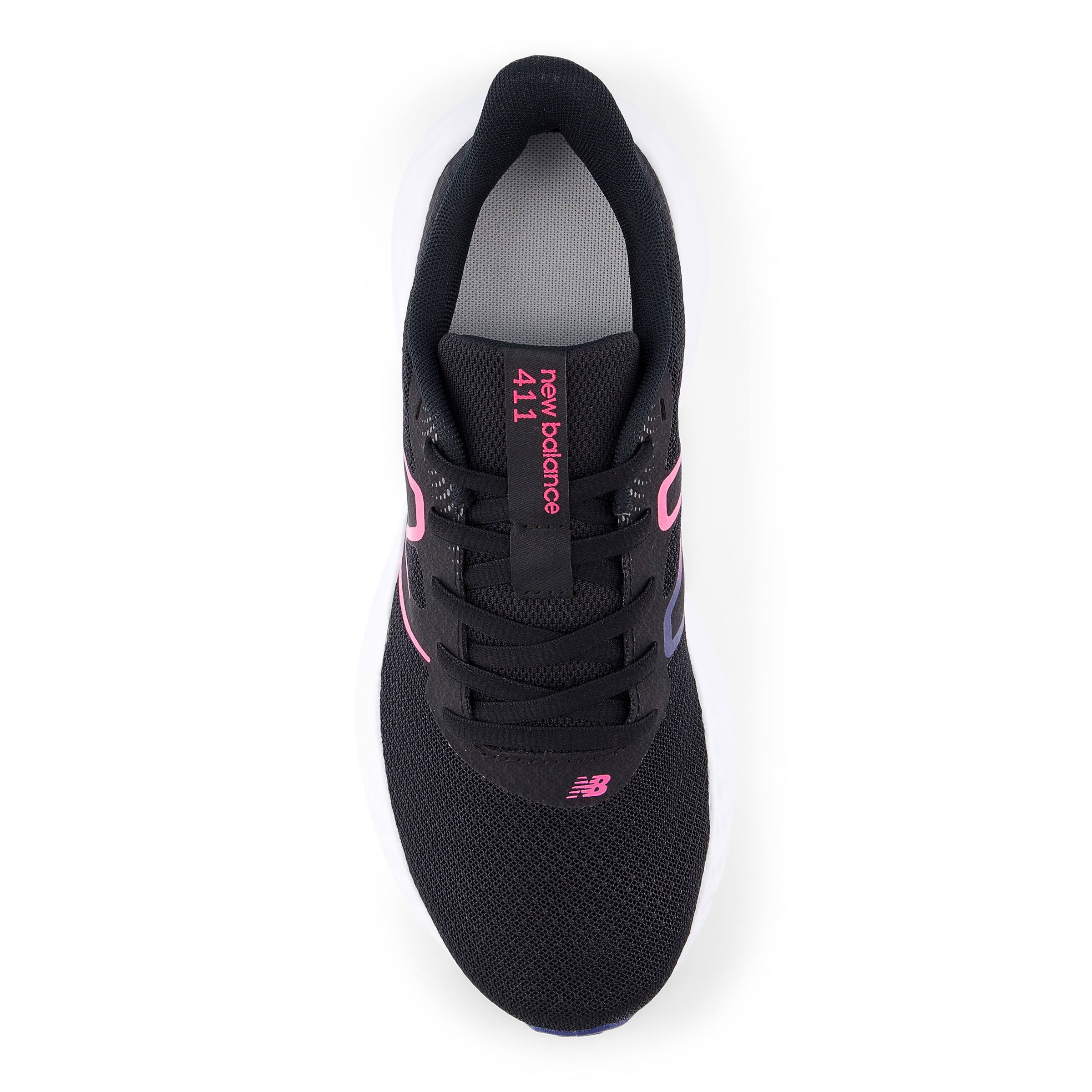 Laufschuh NEW BALANCE "411", Damen, Gr. 41, schwarz, Textil, Schuhe Laufschuh 3