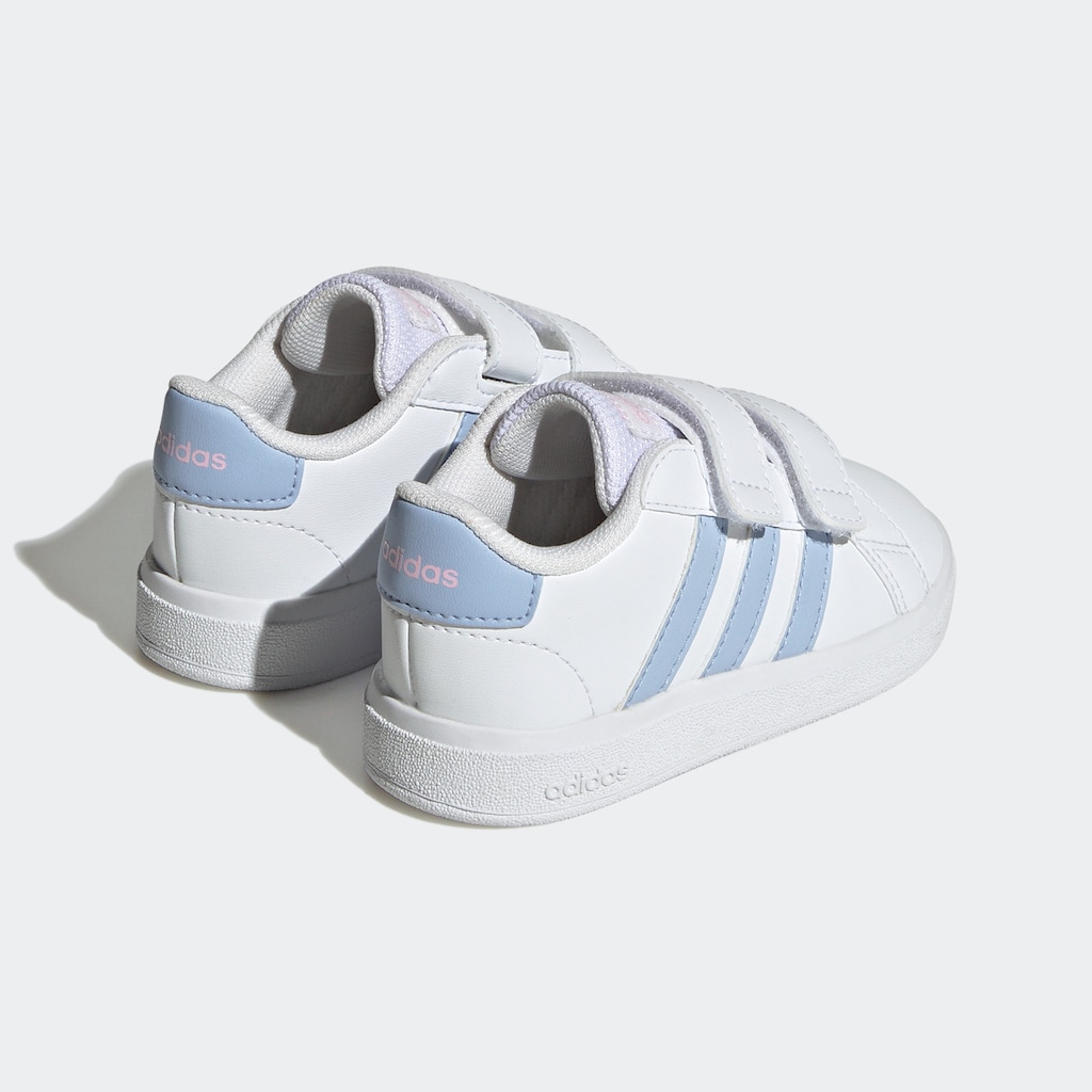 adidas Sportswear Sneaker »GRAND COURT LIFESTYLE HOOK AND LOOP«, Design auf den Spuren des adidas Superstar