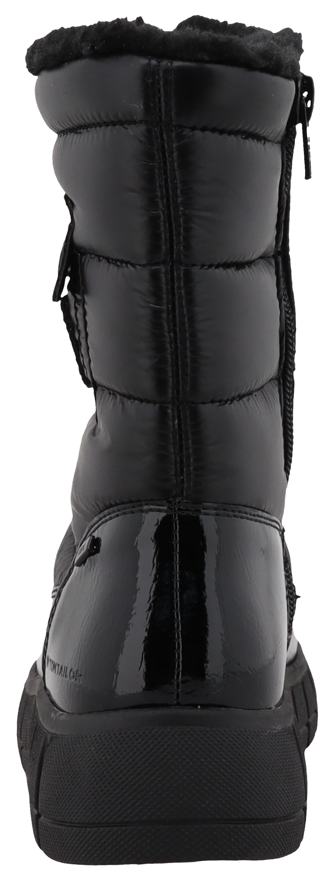 TOM TAILOR Snowboots, Keilabsatz, Winterboots, Winterstiefel mit Innenreißverschluss
