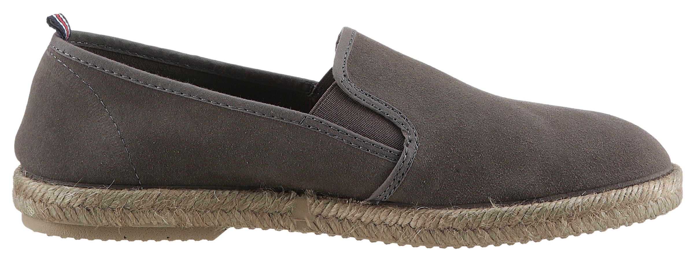 VERBENAS Slipper »TROY SERRAJE YUTE«, Espadrilles, Sommerschuh, Freizeitschuh mit Anziehlasche