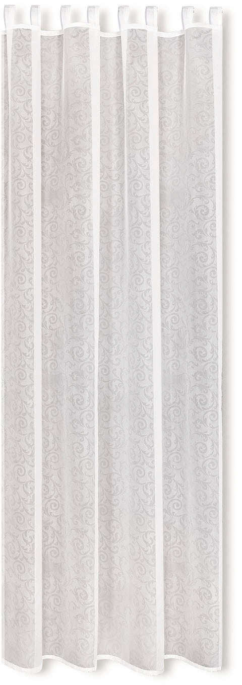 Gerster Vorhang »Hanka«, (1 St.), Schlaufenschal mit Prägedruck kaufen |  BAUR