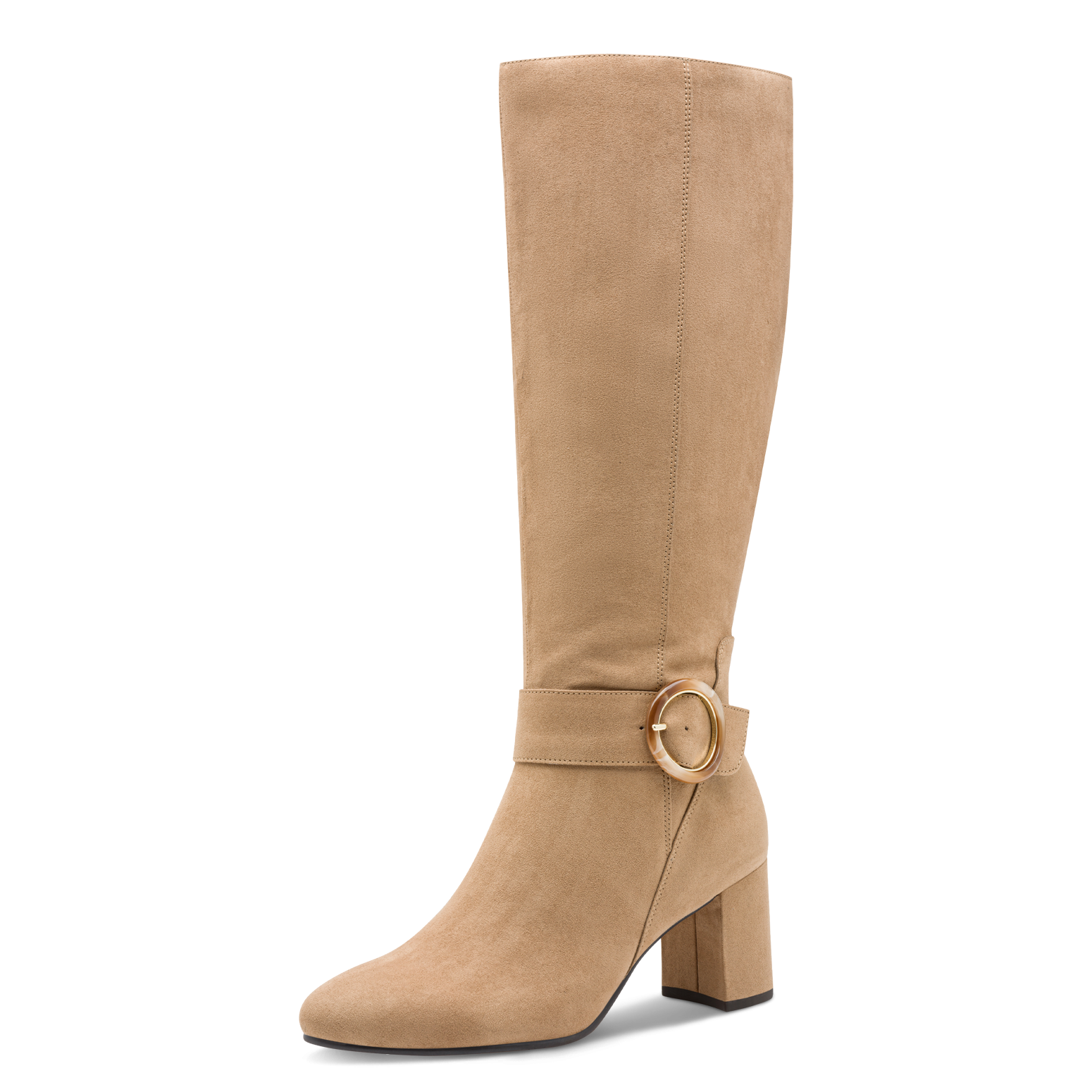 MARCO TOZZI Stiefel, Blockabsatz, Businessstiefel, Langschaftstiefel mit Zi günstig online kaufen