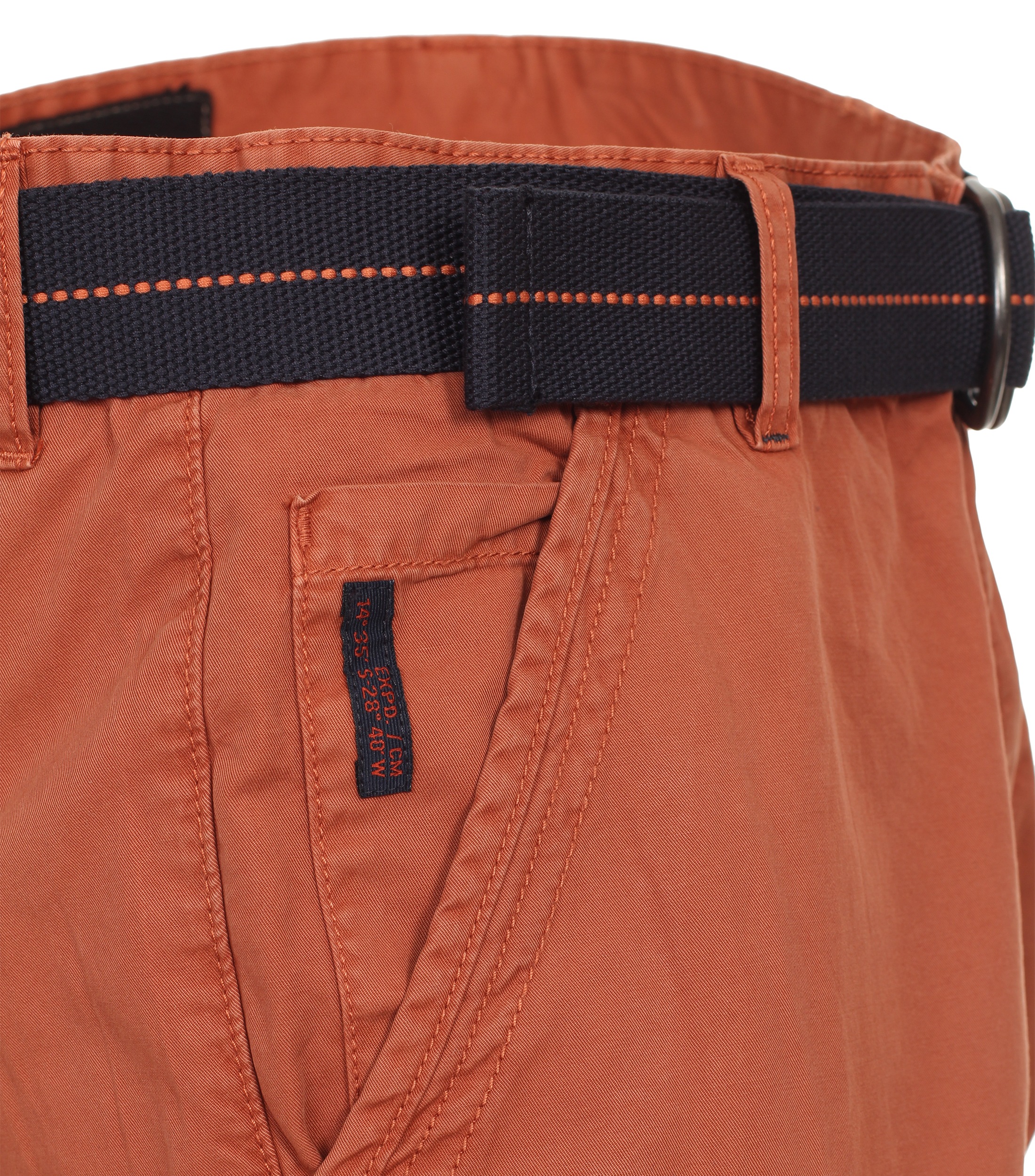 Casamoda Shorts Solid Orange 32 6