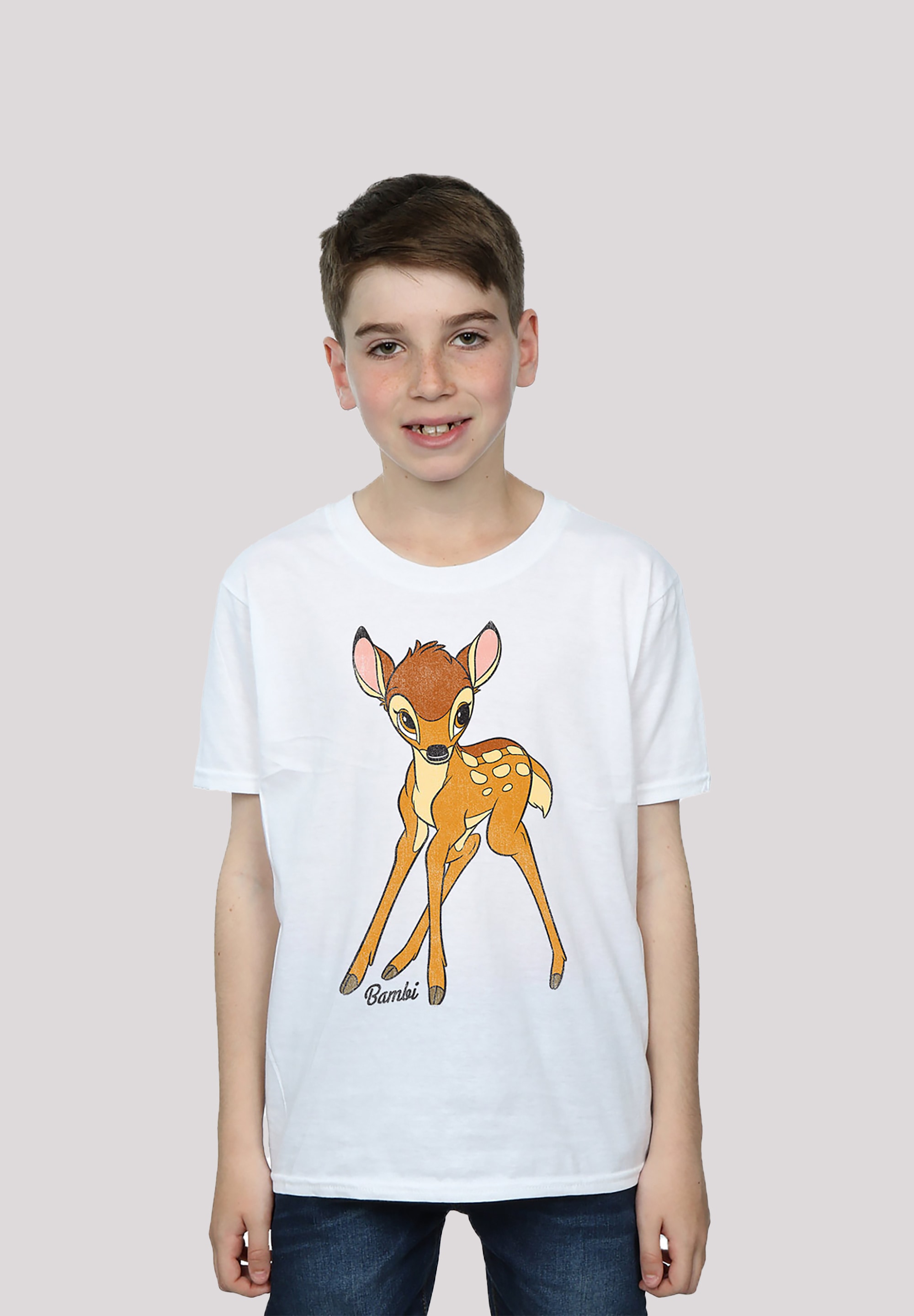 F4NT4STIC T-Shirt »Disney Comic Fan Merch«, Film - Merch,Jungen,Mädchen,Bedruckt Movie TV Premium BAUR bestellen | Unisex online Bambi Kinder,Premium Classic