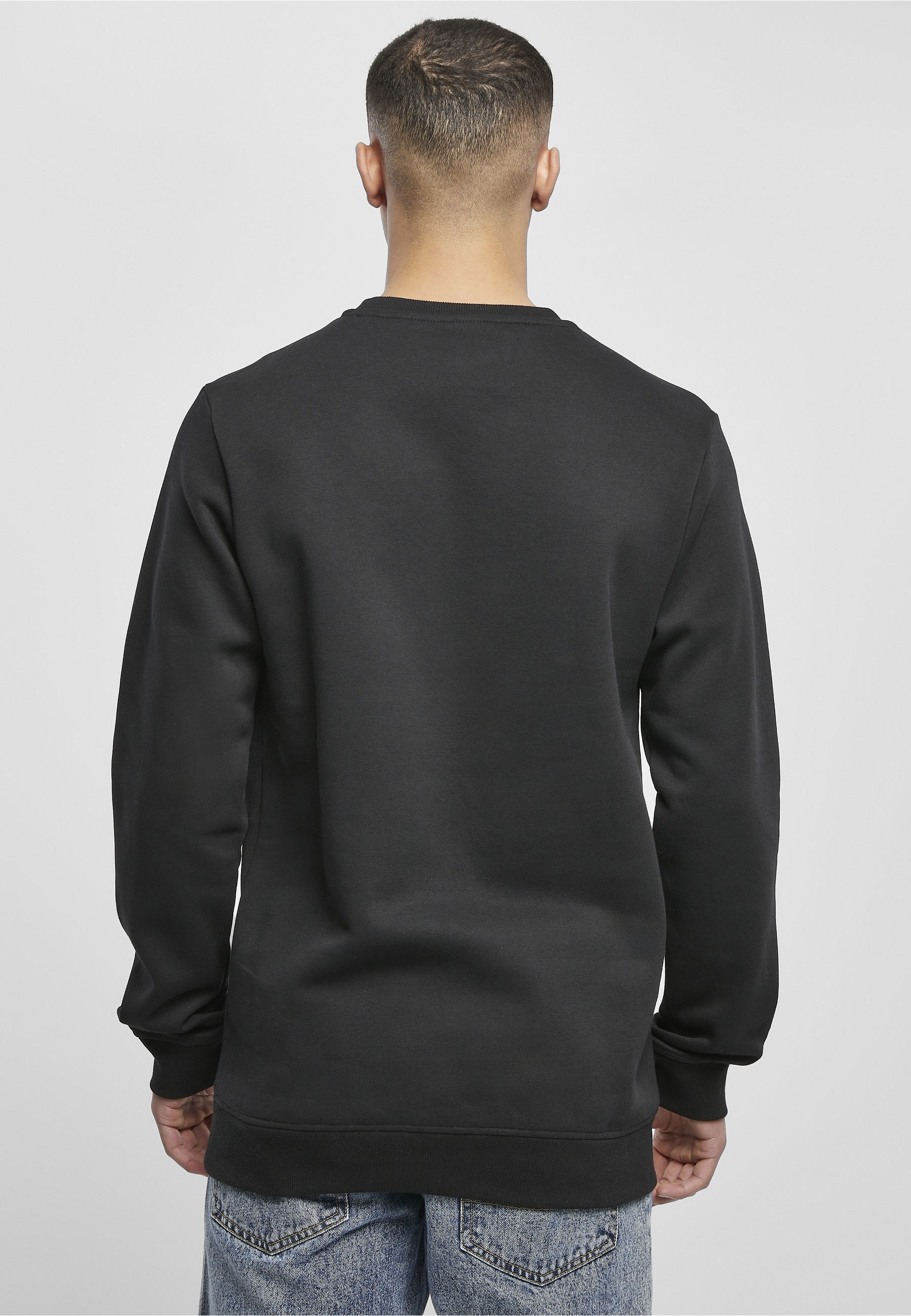 URBAN CLASSICS Sweater »Urban Classics Herren Basic Terry Crew«, 1 Stk.
