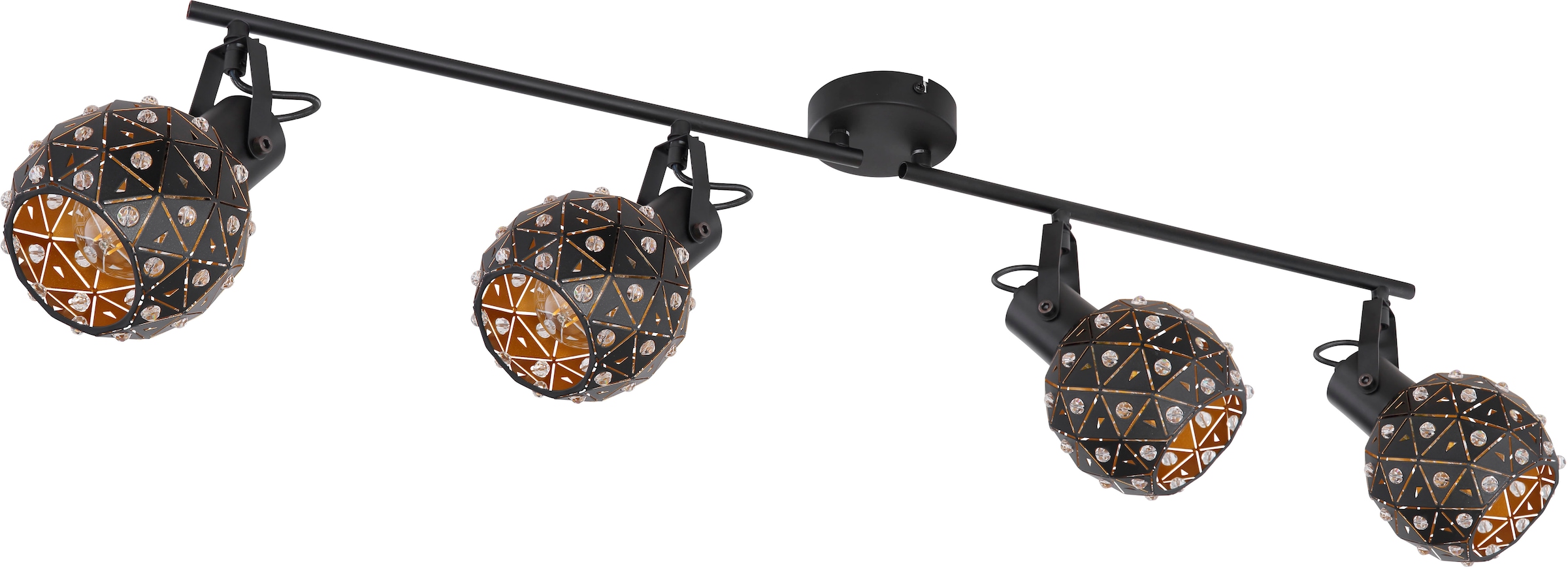 GLOBO LIGHTING Deckenstrahler »JODIE« E27 1 Stk. Spot Deckenspot Flur Schlafzimmer Wohnzimmer