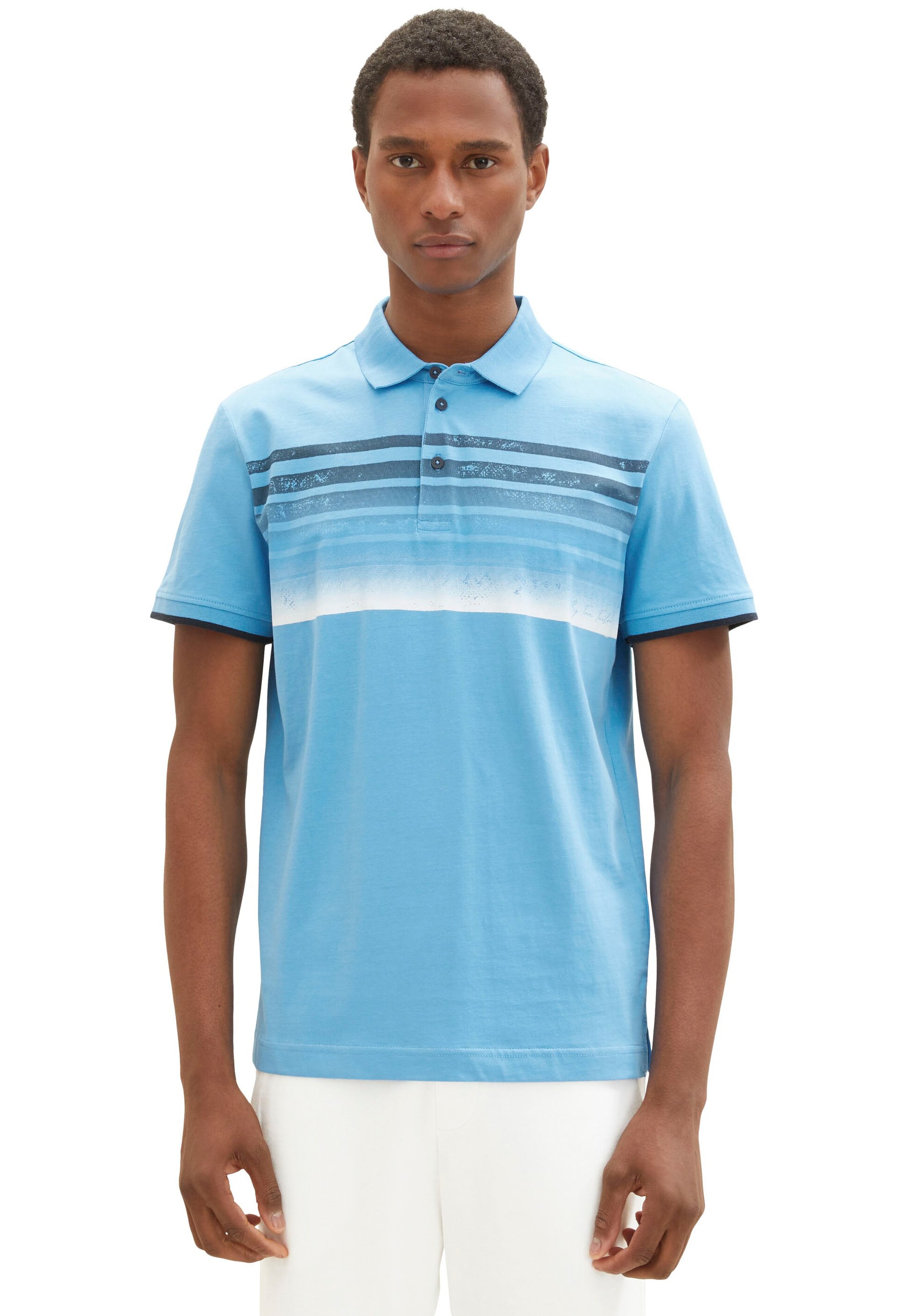 TOM TAILOR Poloshirt, mit kontrastfarbenen ▷ Details BAUR bestellen 