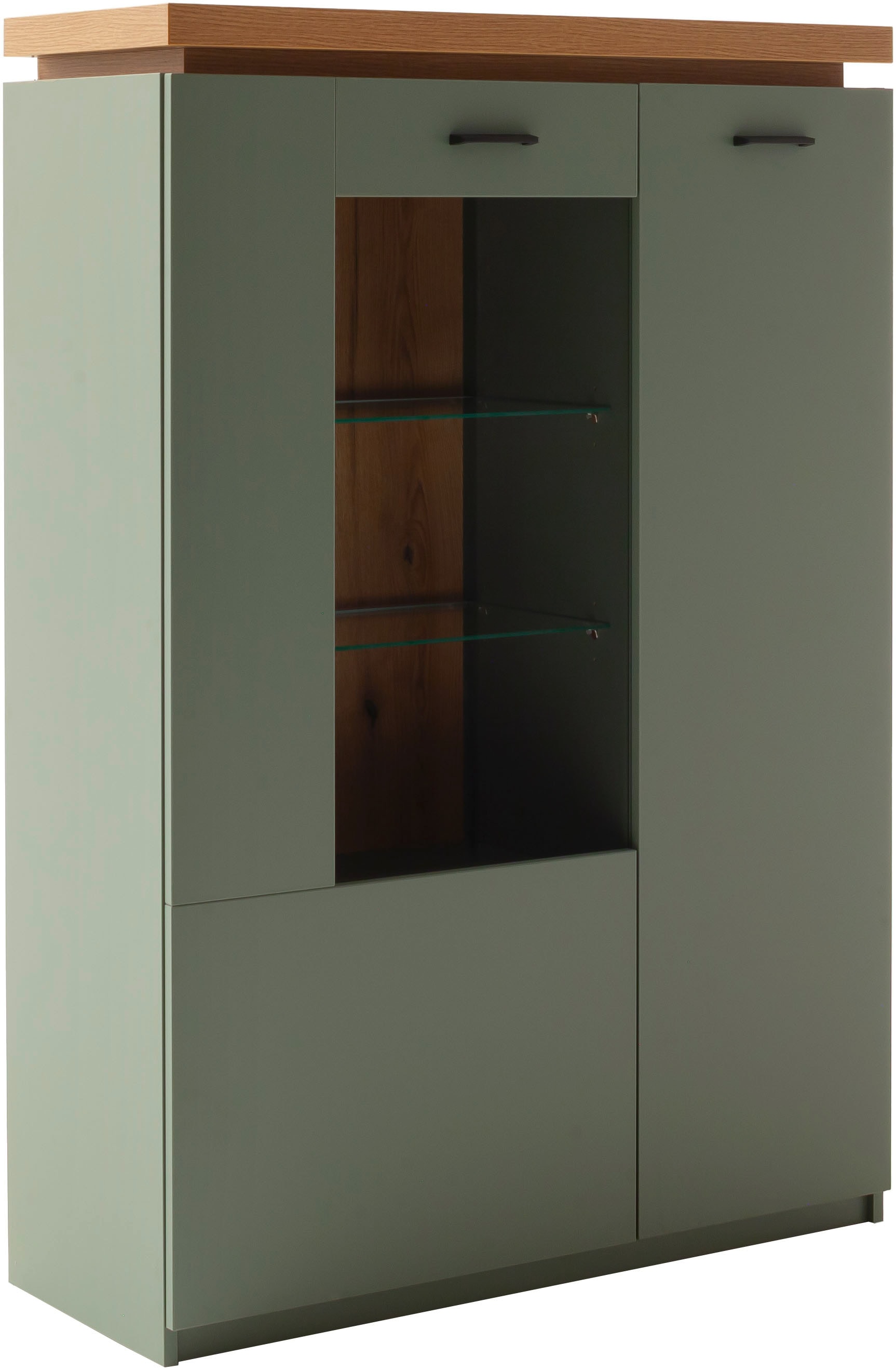 MCA furniture Highboard "MONIZ Highboard" 1 Stk. tlg. Hochkommode,Kommode,E günstig online kaufen