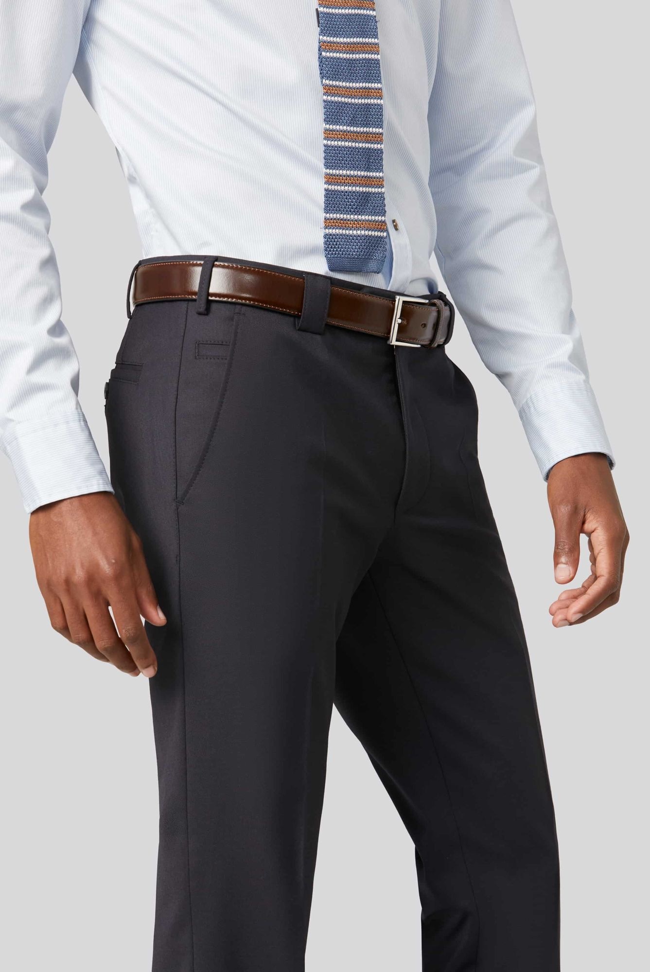 MEYER Roma Suit Trousers Blue 54 3