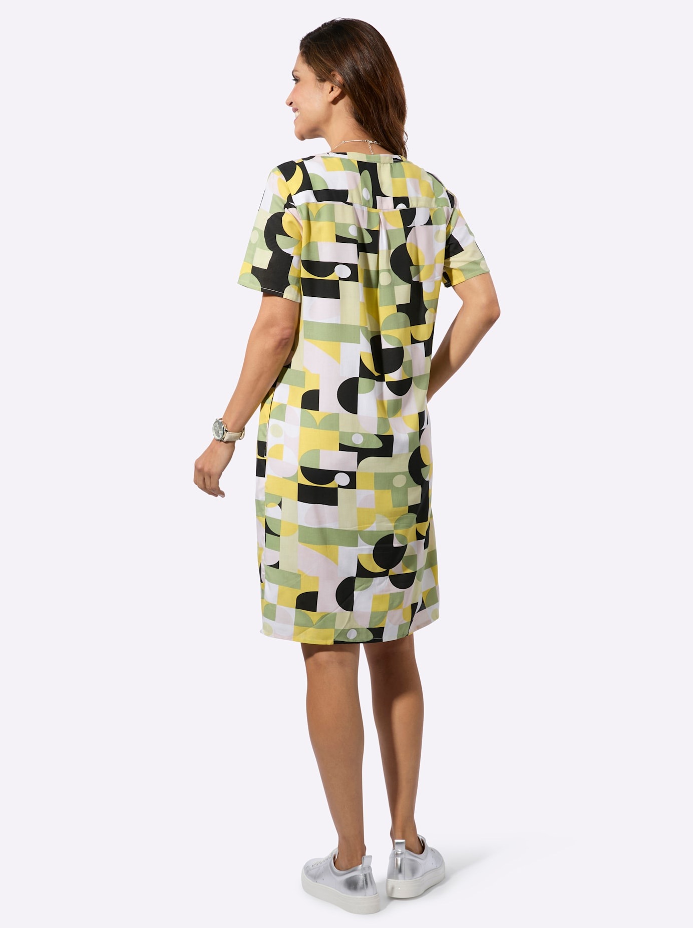 Thumbnail - Inspirationen Druckkleid "Druck-Kleid" Eingrifftaschen