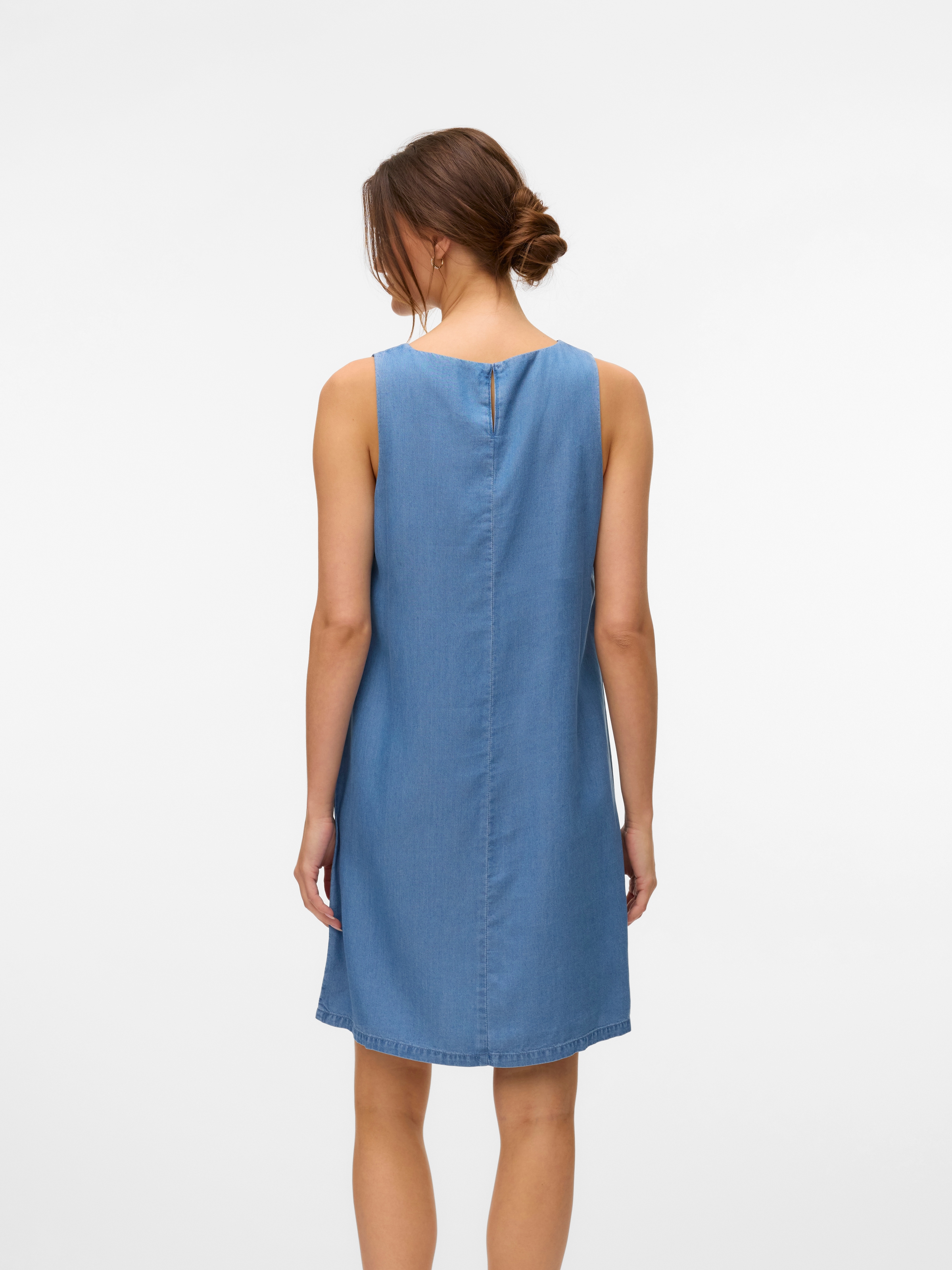 Vero Moda Maxikleid »VMFLEUR SL SHORT TENCEL DRESS GA«, Sommerkleid