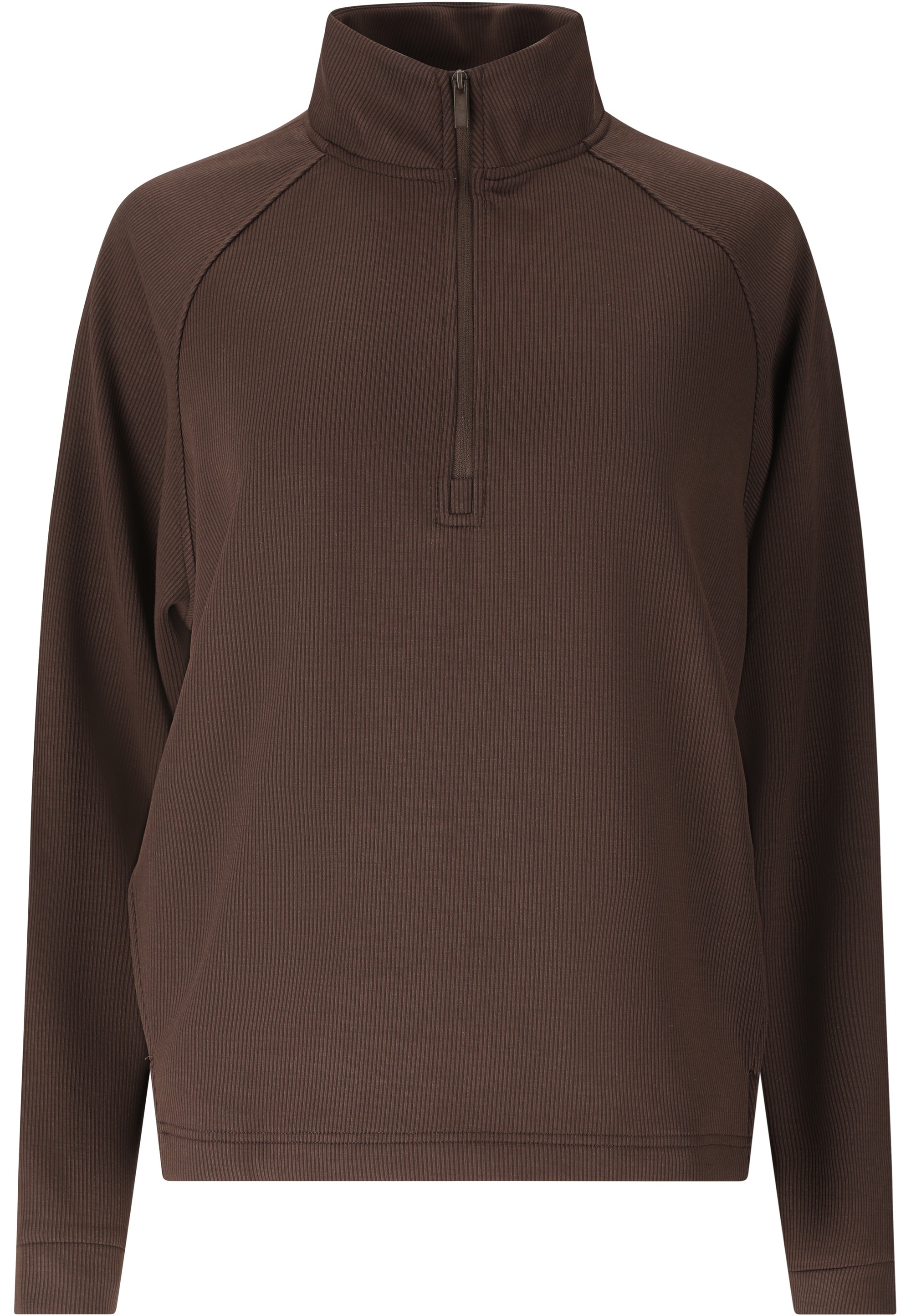 ATHLECIA Sweatshirt »Franye«, mit hohem Kragen mit Reißverschluss
