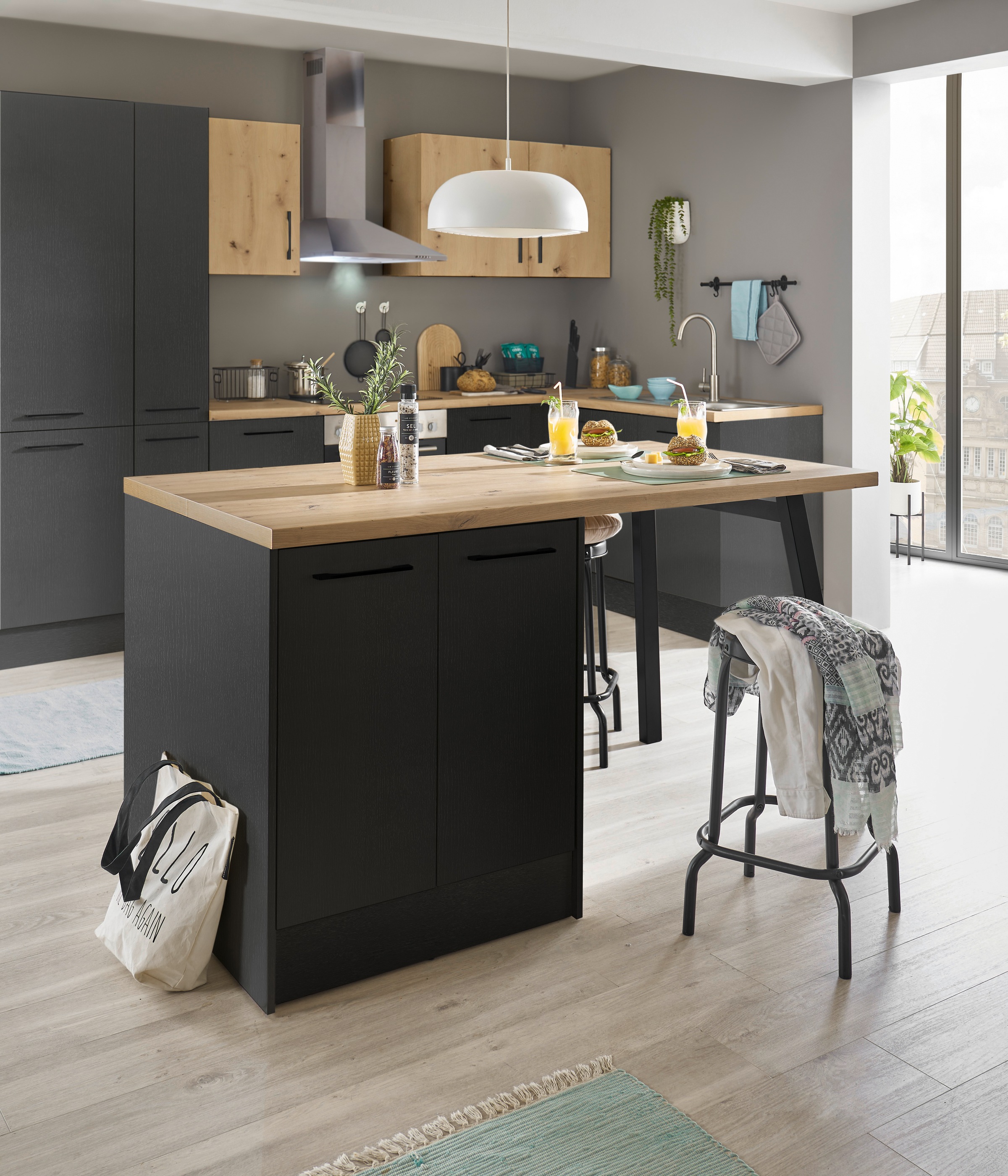 BASIC by Balculina Kücheninsel »Turin«, Breite 150cm