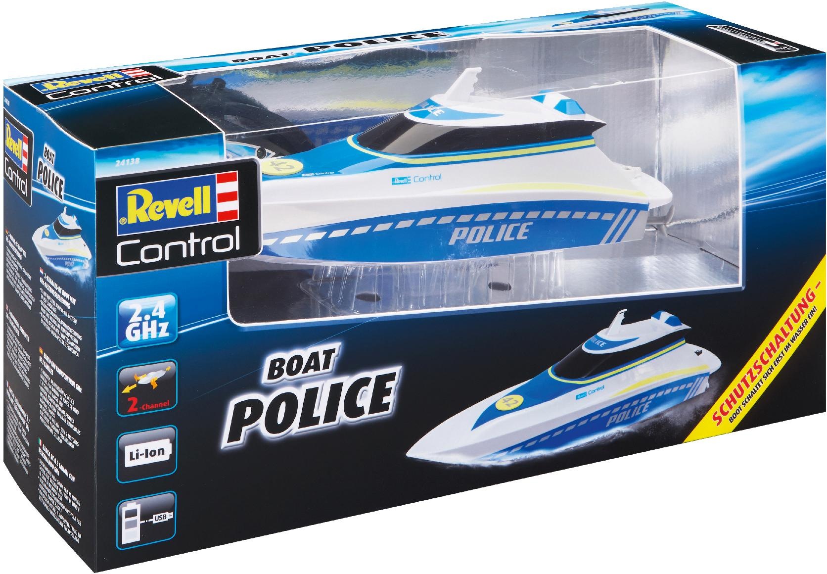 Revell® RC-Boot »Revell® control, Police, 2,4 GHz«