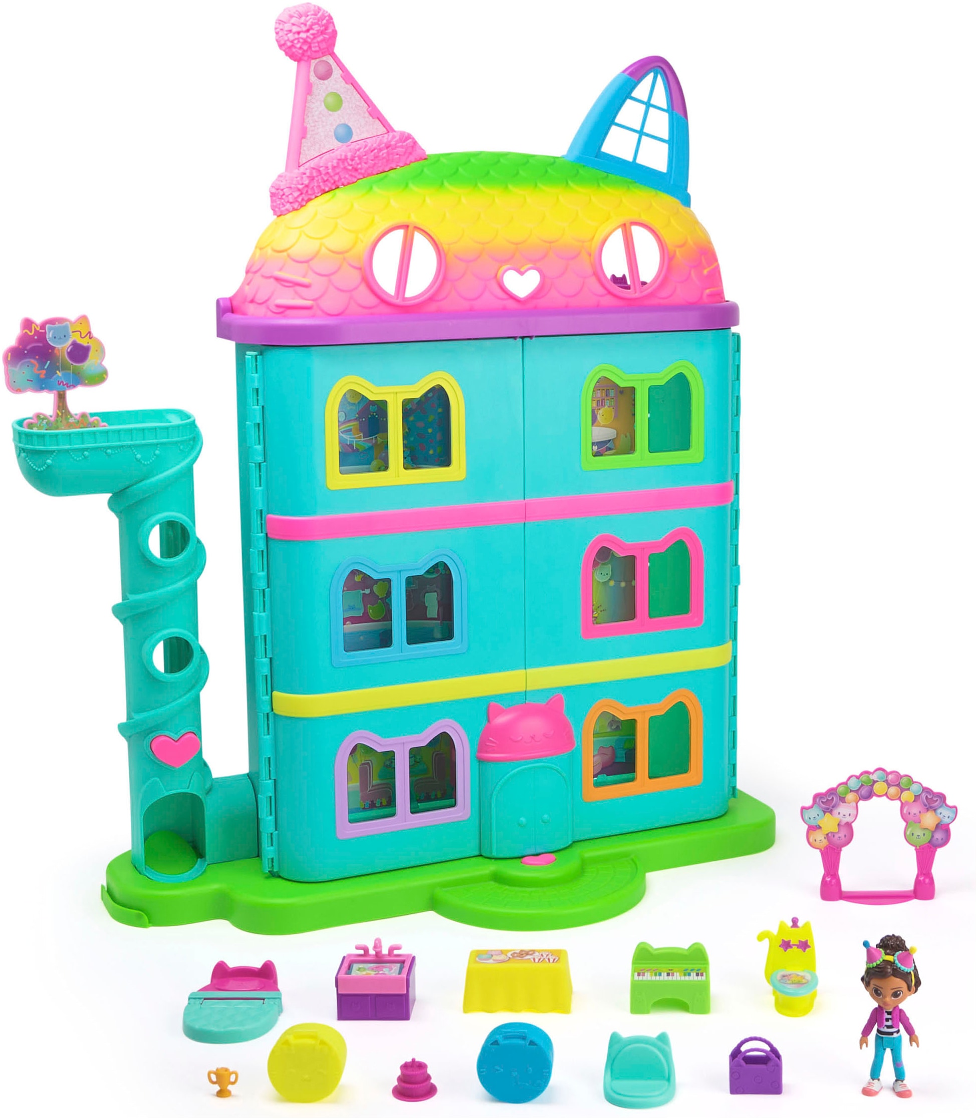 Spielwelt »Gabby's Dollhouse – Gabby's Purrfect Puppenhaus (Celebration)«