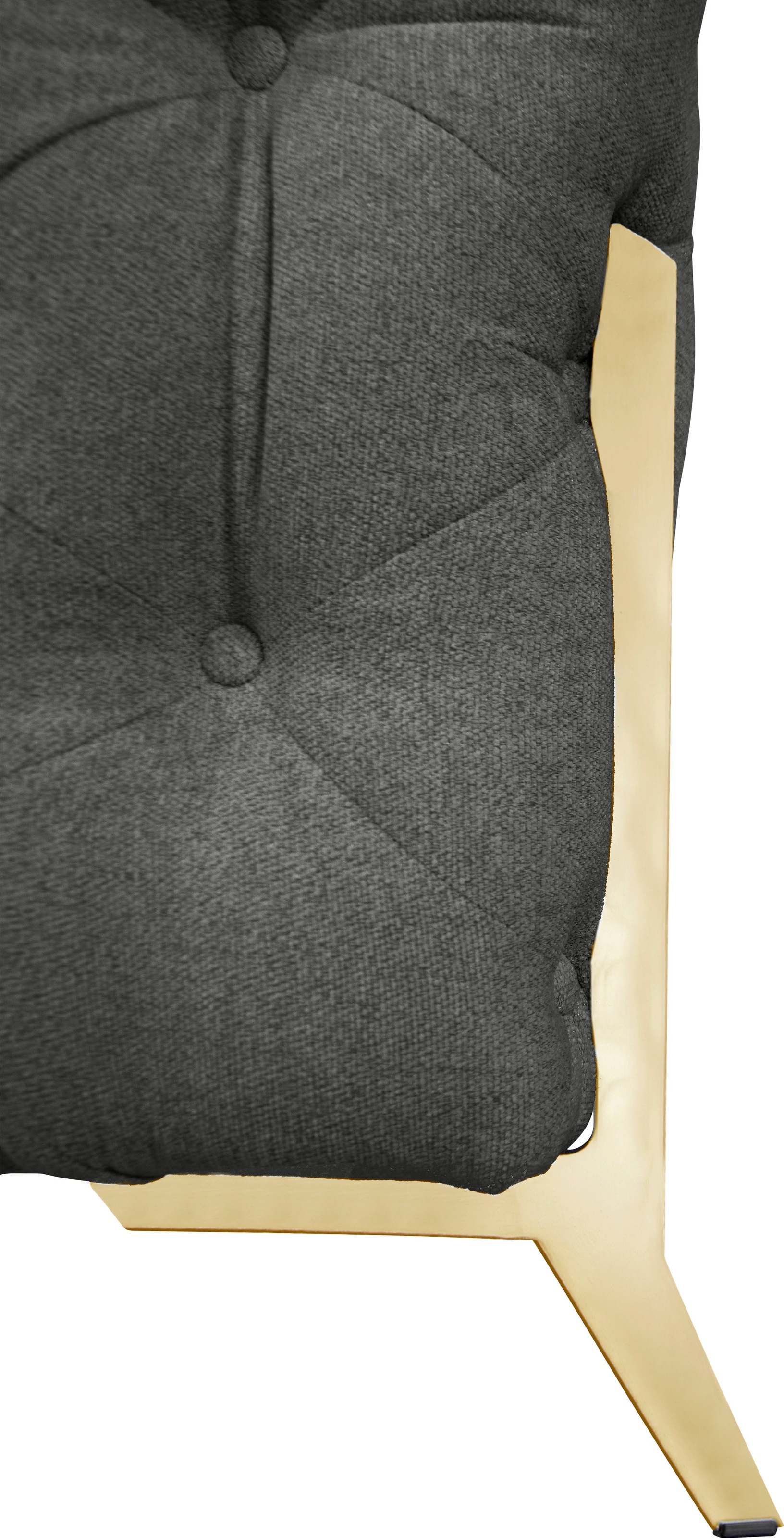 Leonique Chesterfield-Sessel »Amaury Sessel«, aufwändige Knopfheftung, moderne Chesterfield Optik, Fußfarbe wählbar