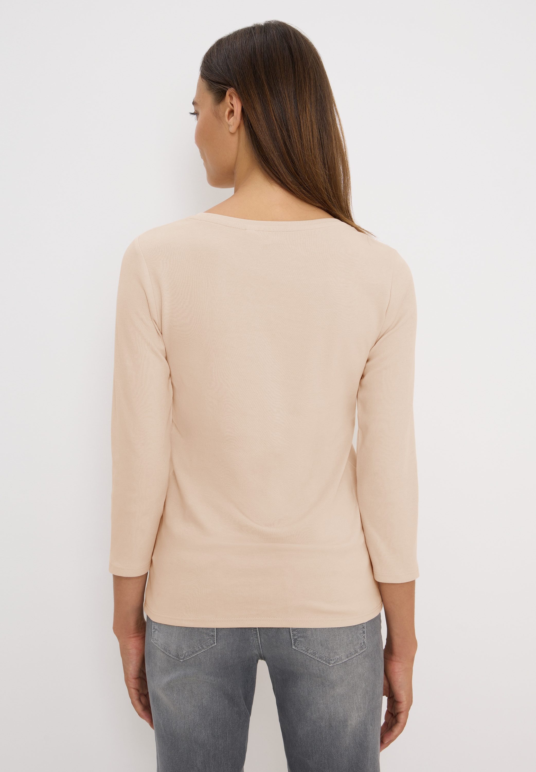 Cecil 3/4-Arm-Shirt, aus reiner Baumwolle
