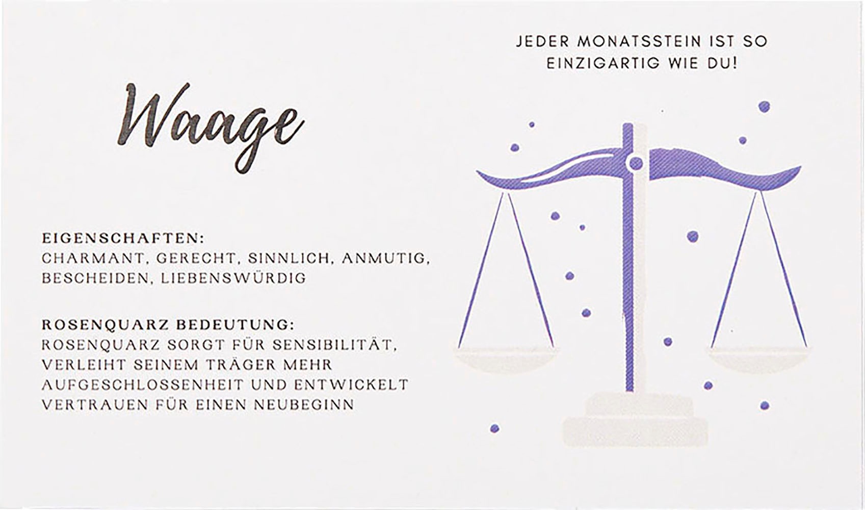 Firetti Kette mit Anhänger »Schmuck Geschenk Halsschmuck Anker/Halskette Sternzeichen Geburtsstein«, Made in Germany - mit Edelstein