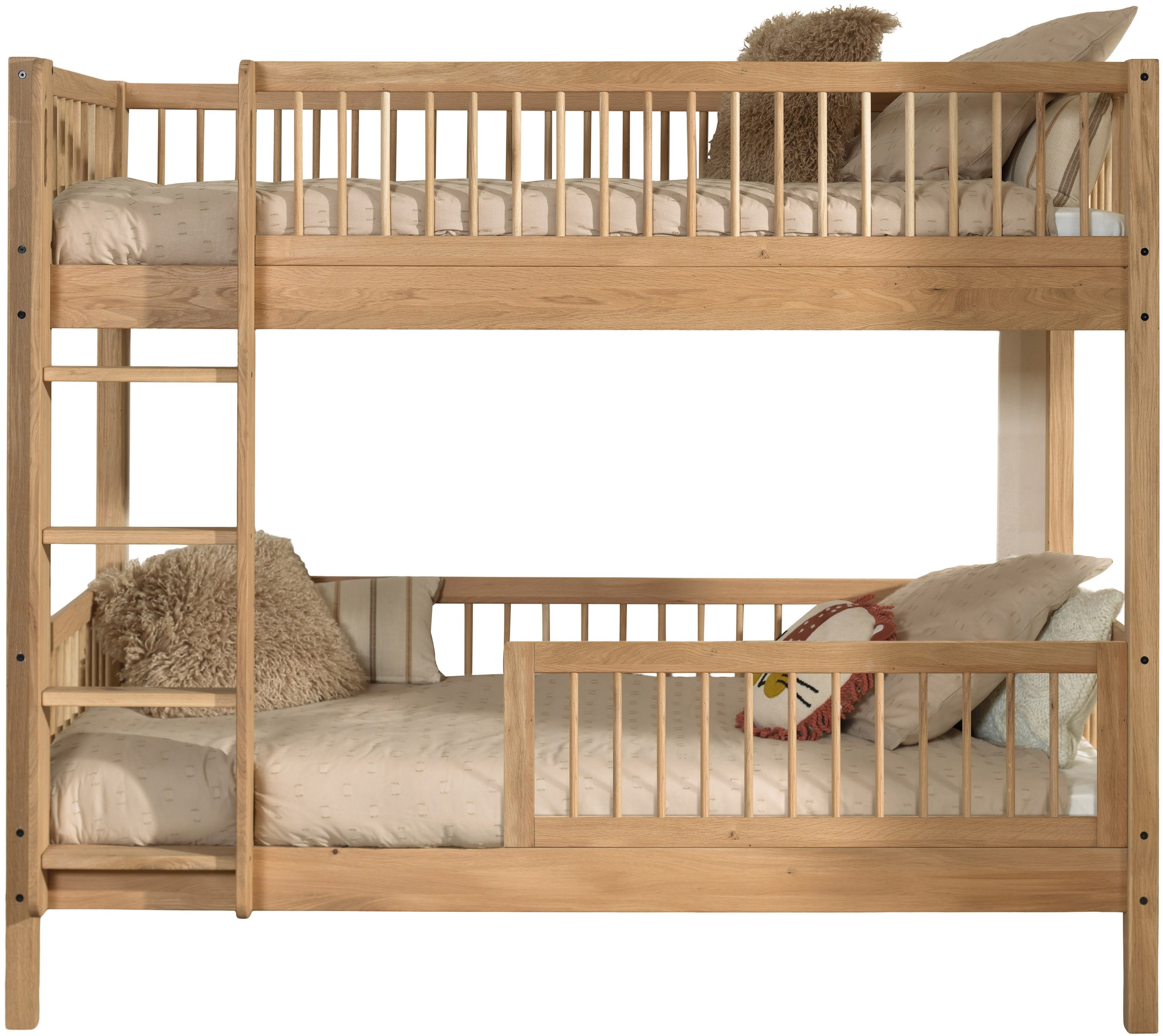 Home affaire Etagenbett "Eiche massiv, Made in Europe, langlebige Qualität" günstig online kaufen