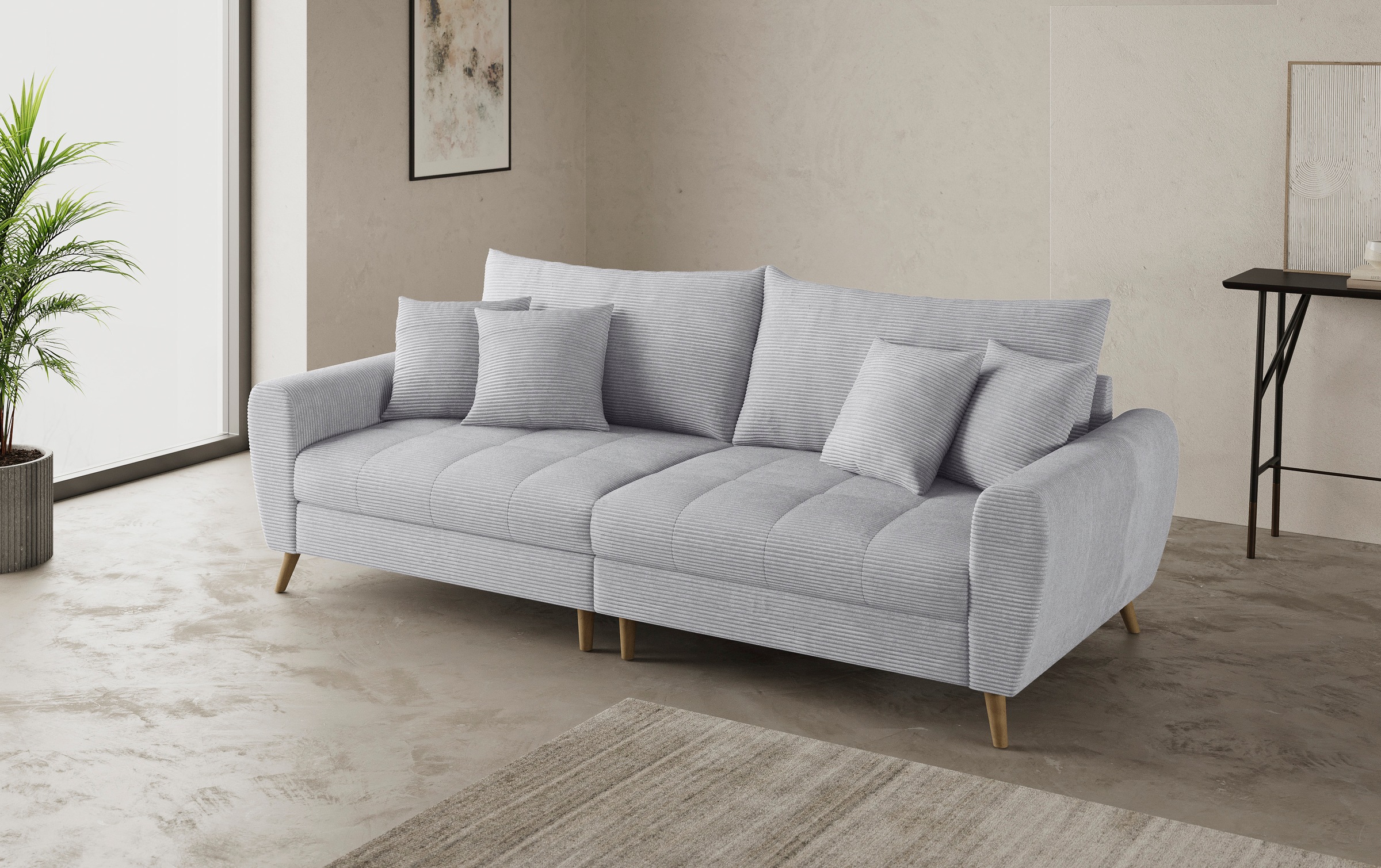 Mr. Couch Big-Sofa "Blackburn II" Wahlweise mit Kaltschaumpolsterung bis 14 günstig online kaufen