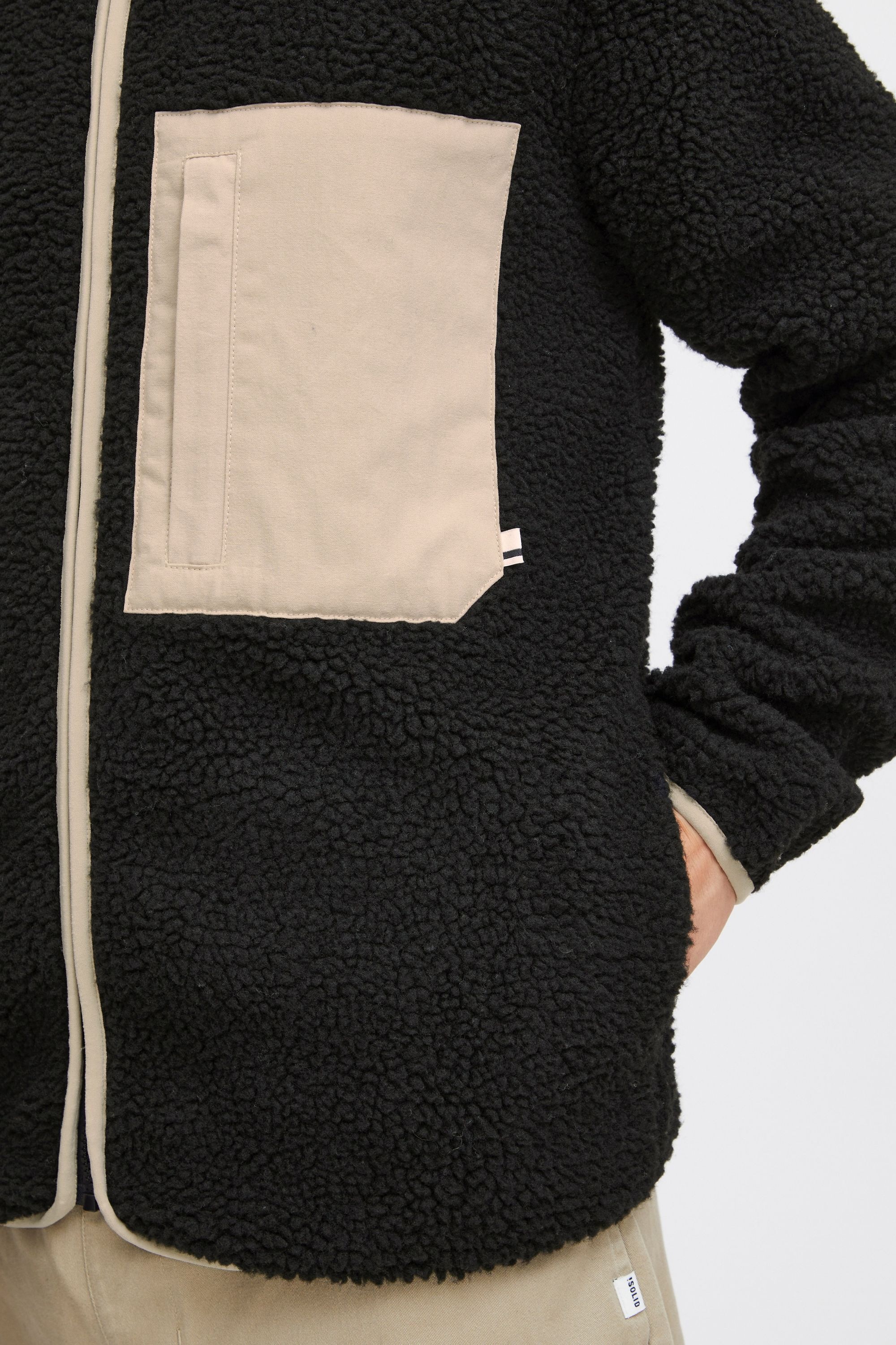 !Solid Fellimitatjacke »Fellimitatjacke SDFreddie«