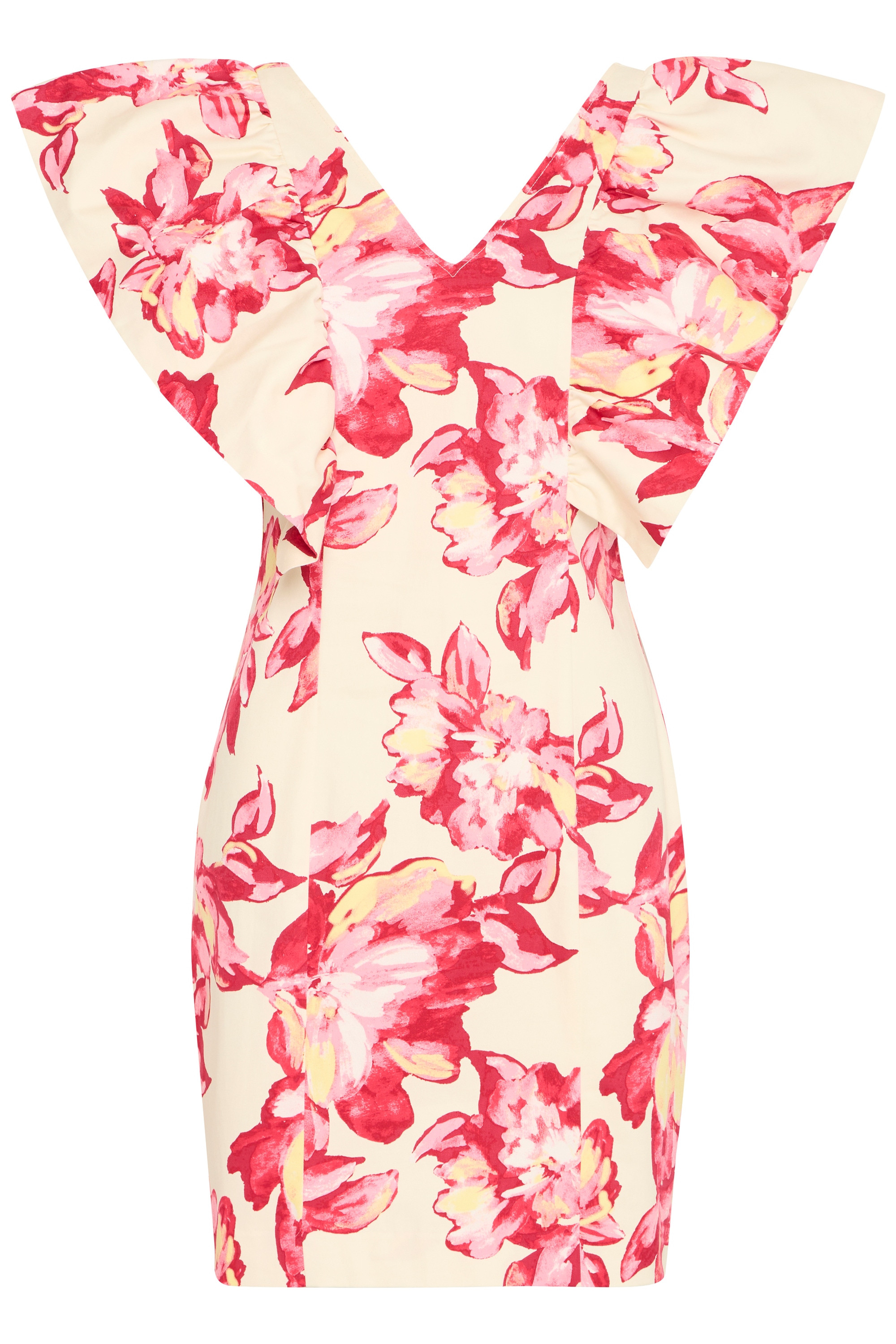 Ichi Midikleid "Damen Kleid IHYSINE"