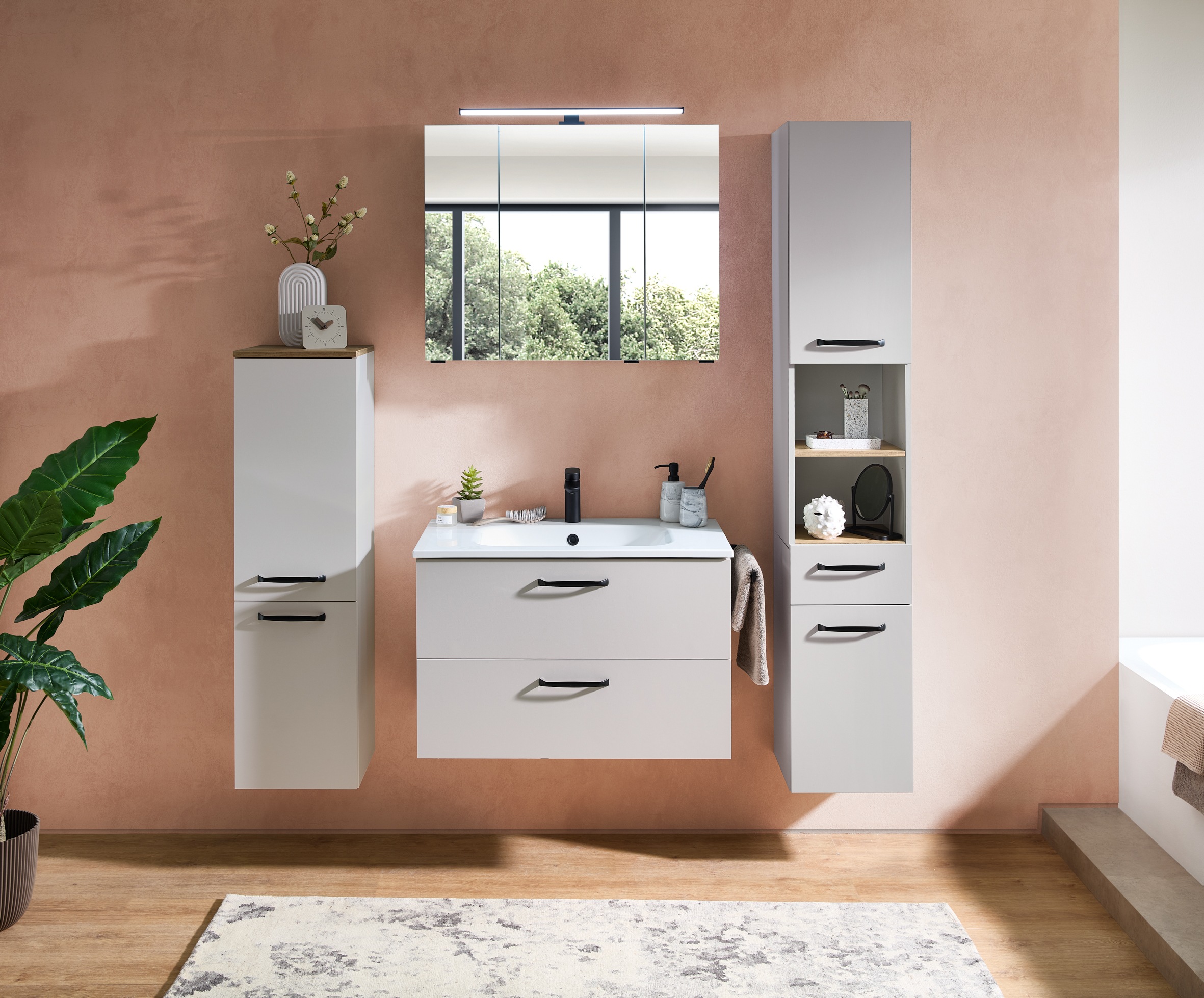 Thumbnail - Saphir Hochschrank "Quickset 500, Badschrank 32,4 cm breit"