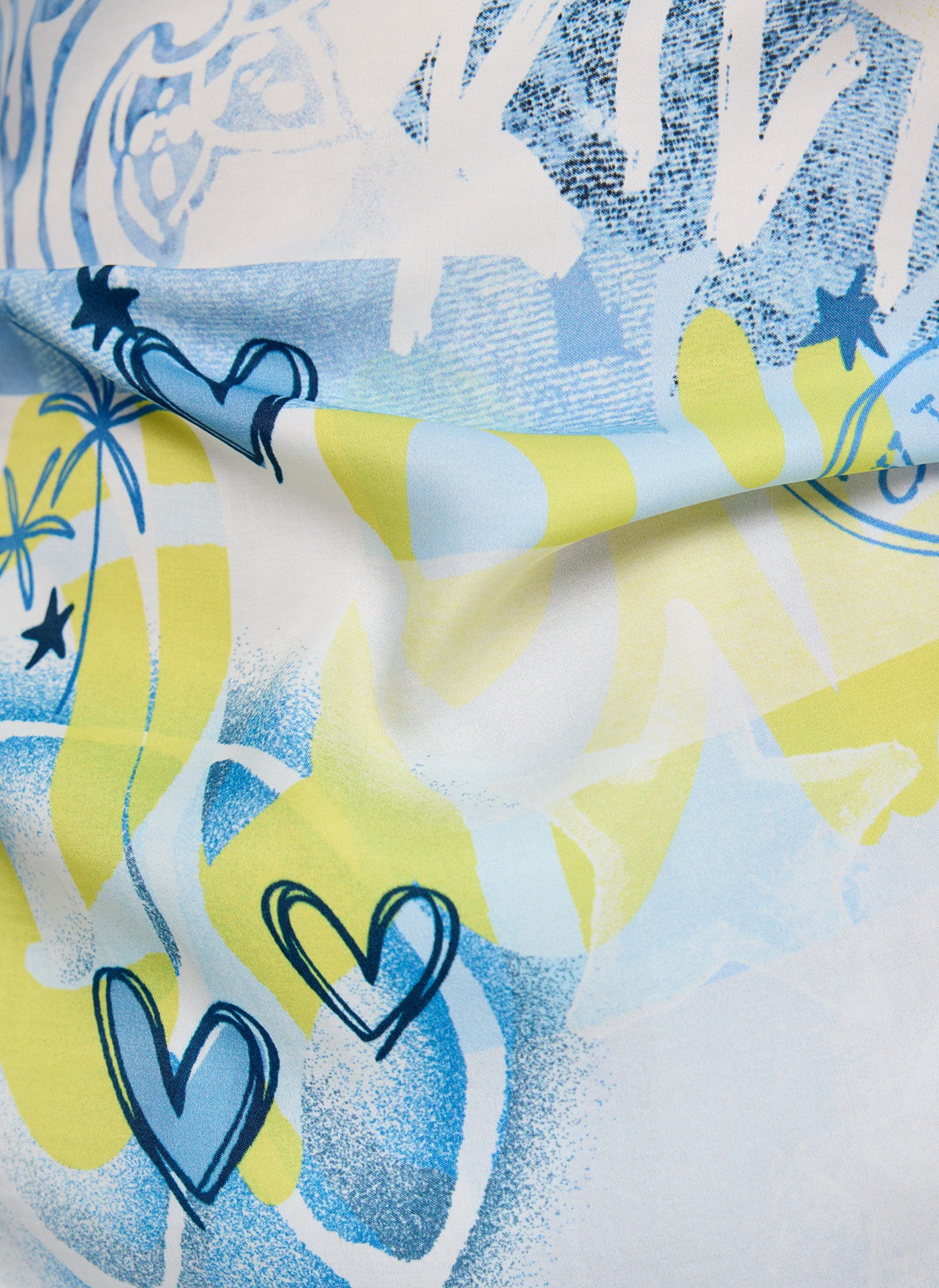 Rabe Print-Shirt "Rabe Rundhalsshirt mit sommerlichem Print und Herzmotiven günstig online kaufen