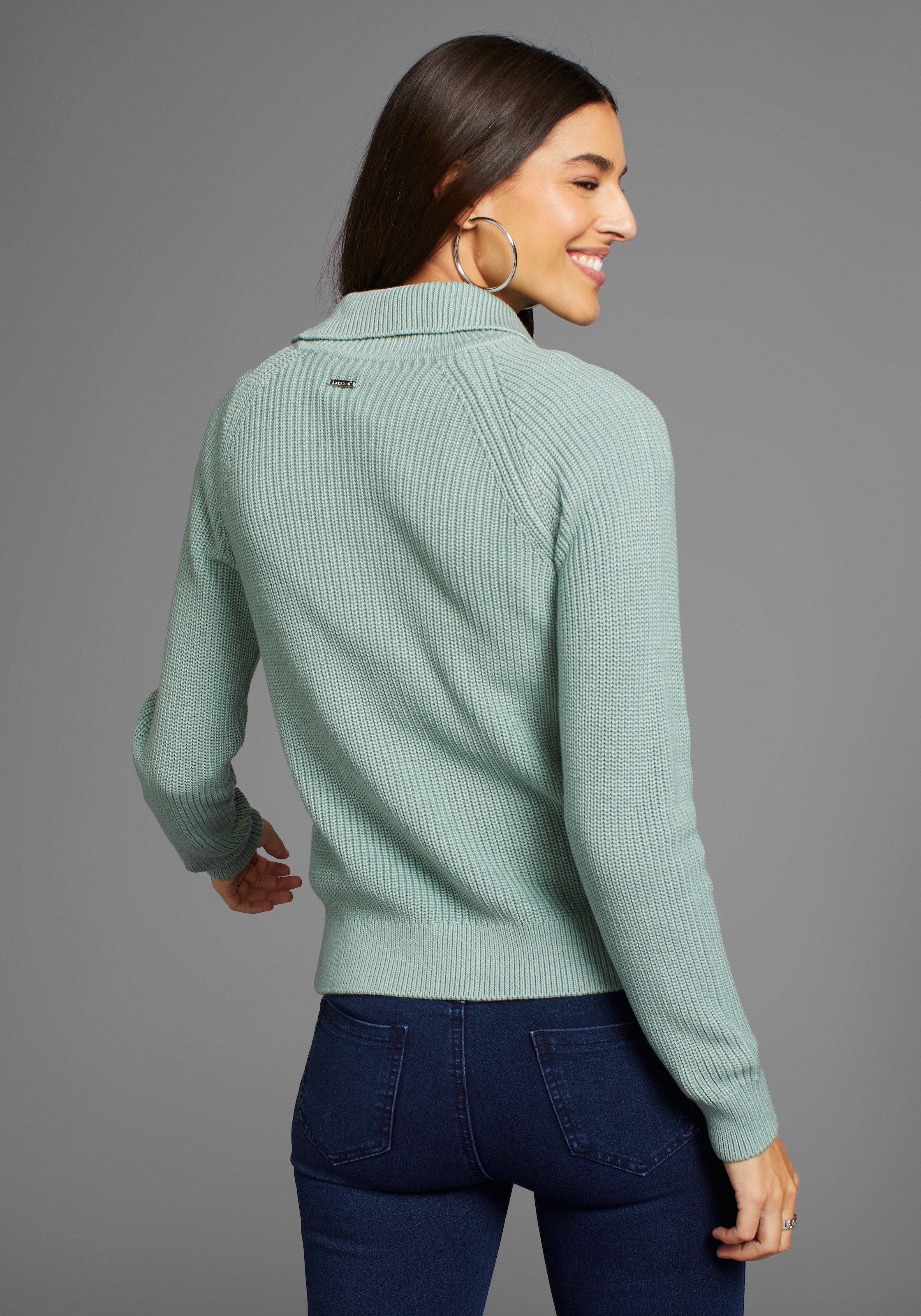 Laura Scott Cardigan, mit Troyer Kragen - NEUE KOLLEKTION