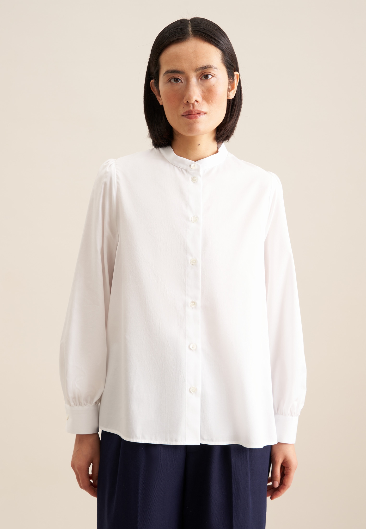 seidensticker Klassische Bluse "Schwarze Rose" 1/1 Kragen Uni günstig online kaufen