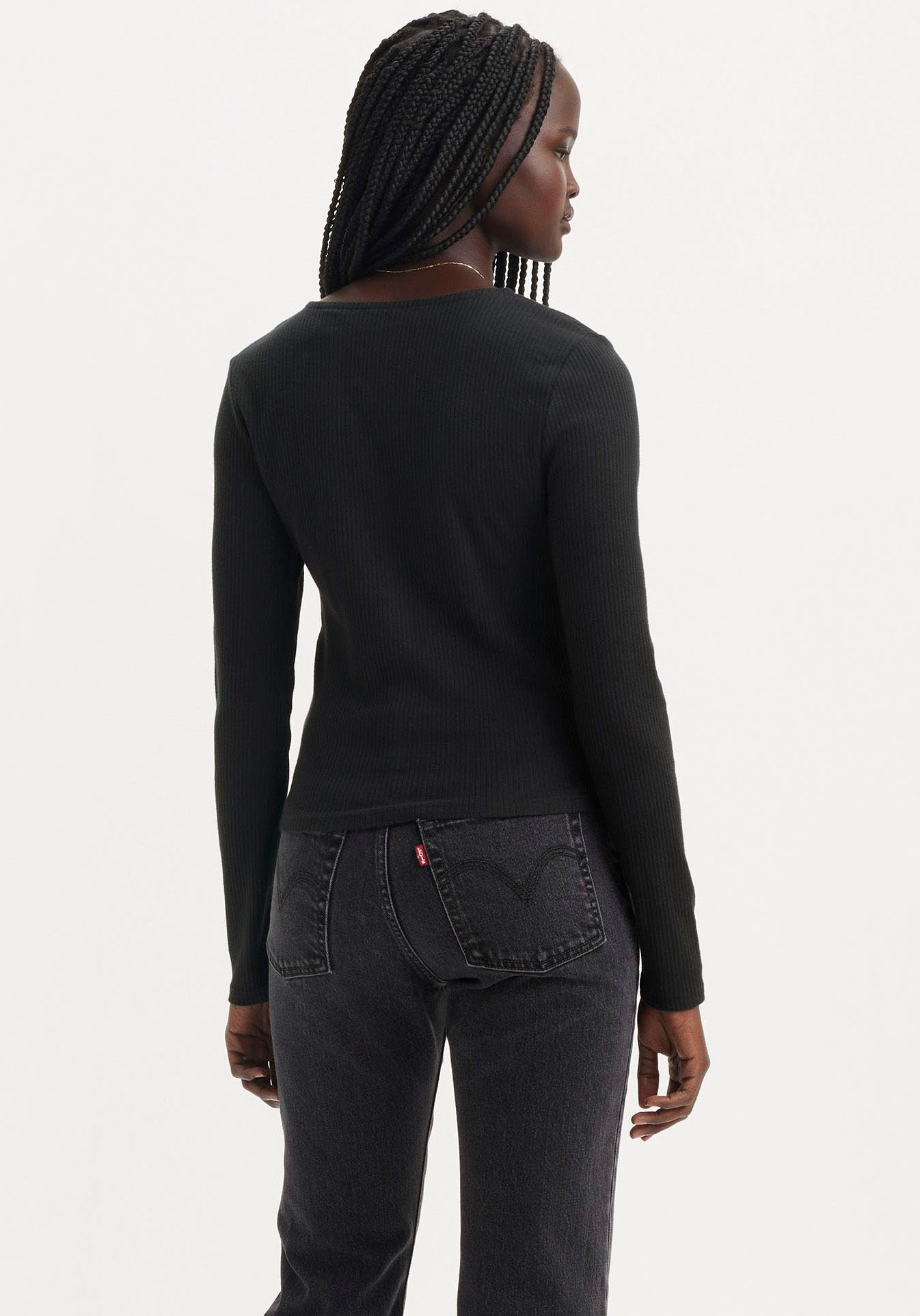 Levis Strickjacke, mit Knopfleiste und in Struktur-Optik günstig online kaufen