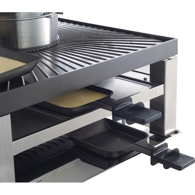 SOLIS OF SWITZERLAND Tischgrill »SOLIS Combi Grill«, 2000 W, 3 in 1, Fondue,  Raclette online bestellen | BAUR