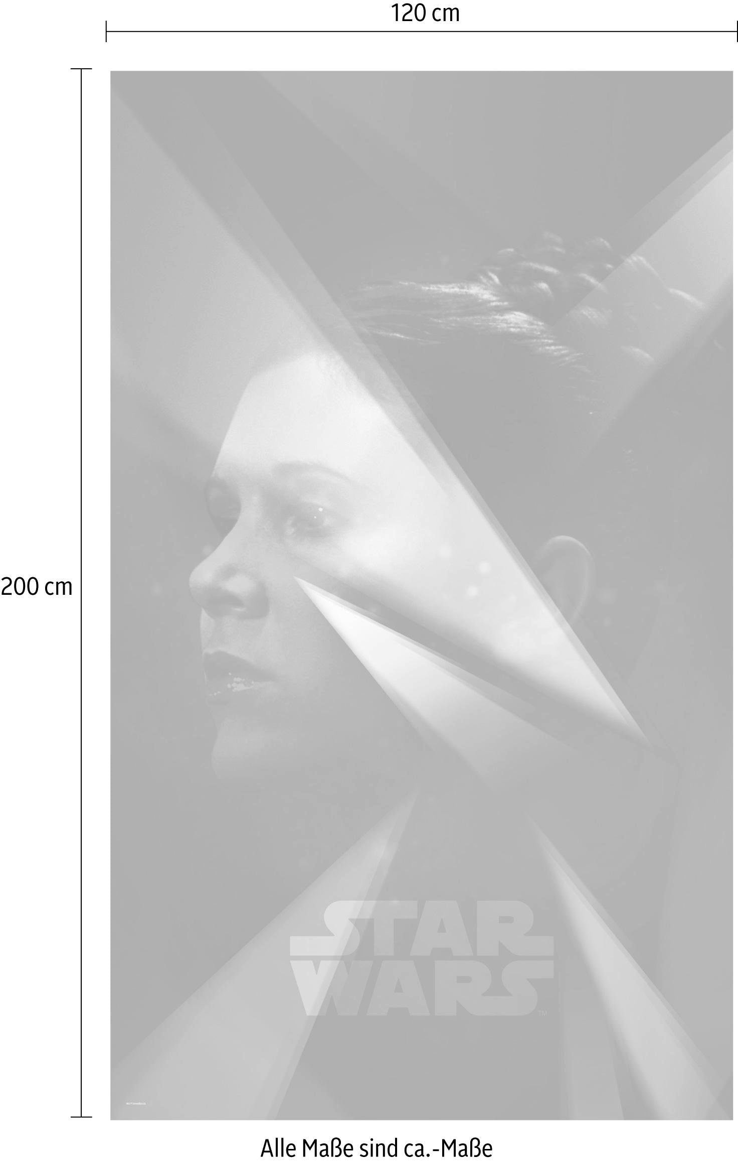 Komar Vliestapete »Digitaldruck Vlies - Star Wars Female Leia - Größe 120 x 200 cm«, bedruckt, Kinderzimmer
