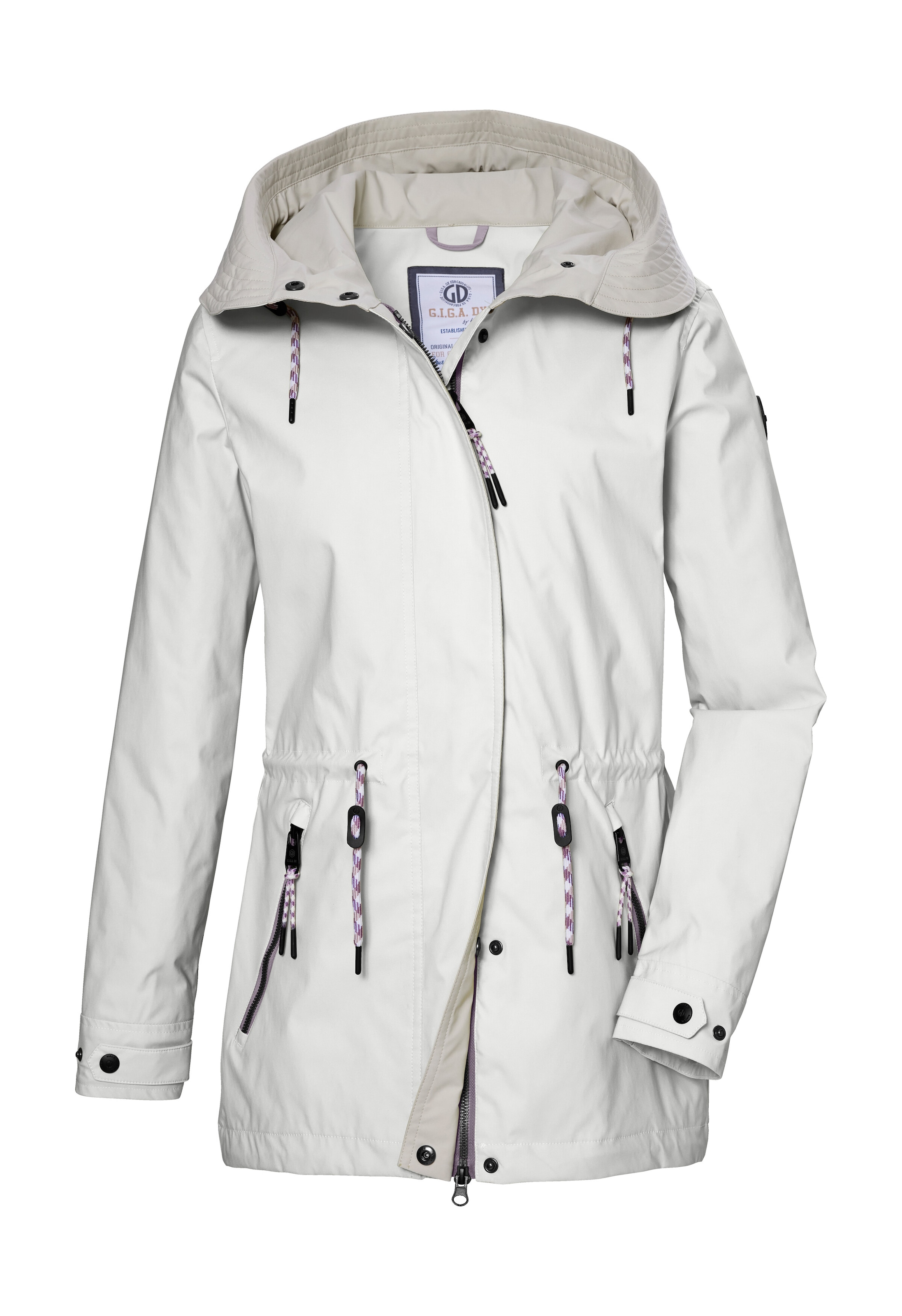 G.I.G.A. DX by killtec Funktionsjacke "GS 72 WMN JCKT" Wind- und wasserdichte Jacke mit urbanem Look und großer Kapuze