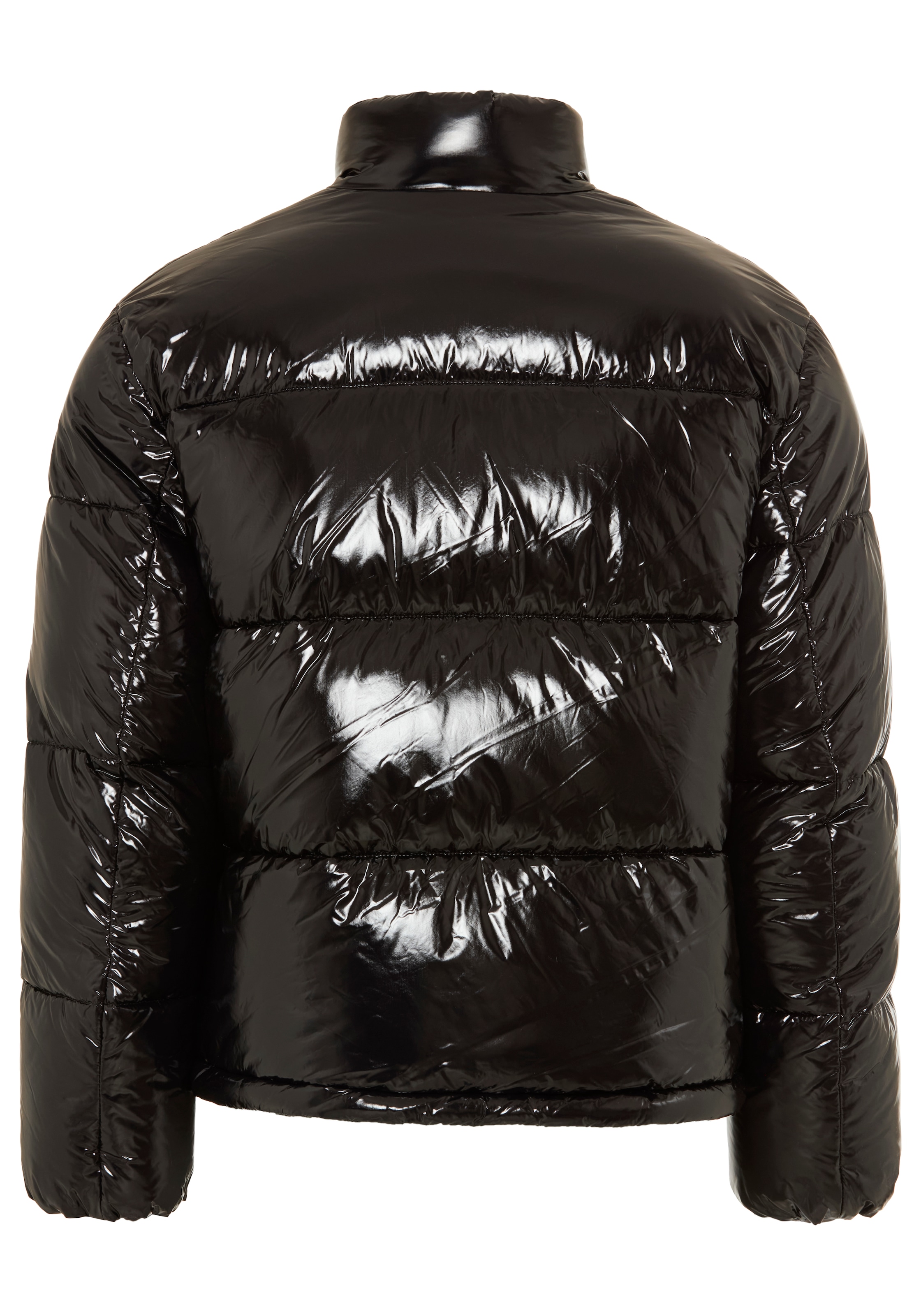 HUGO Steppjacke »Baltos« ohne Kapuze mit glänzendem Finish, Stehkragen, Regular Fit