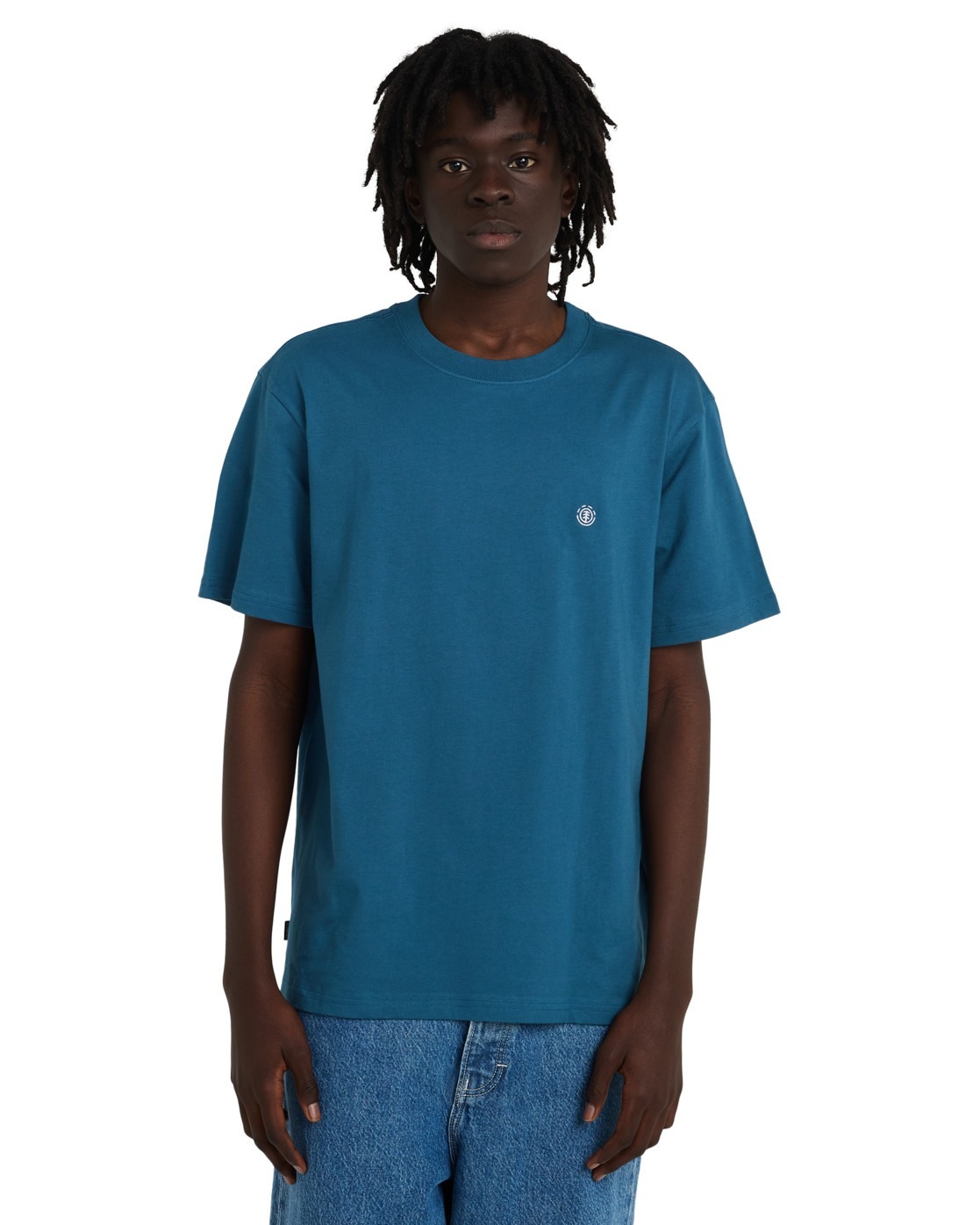 Element T-shirt à Manches Courtes Crail Mallard Blue M Homme