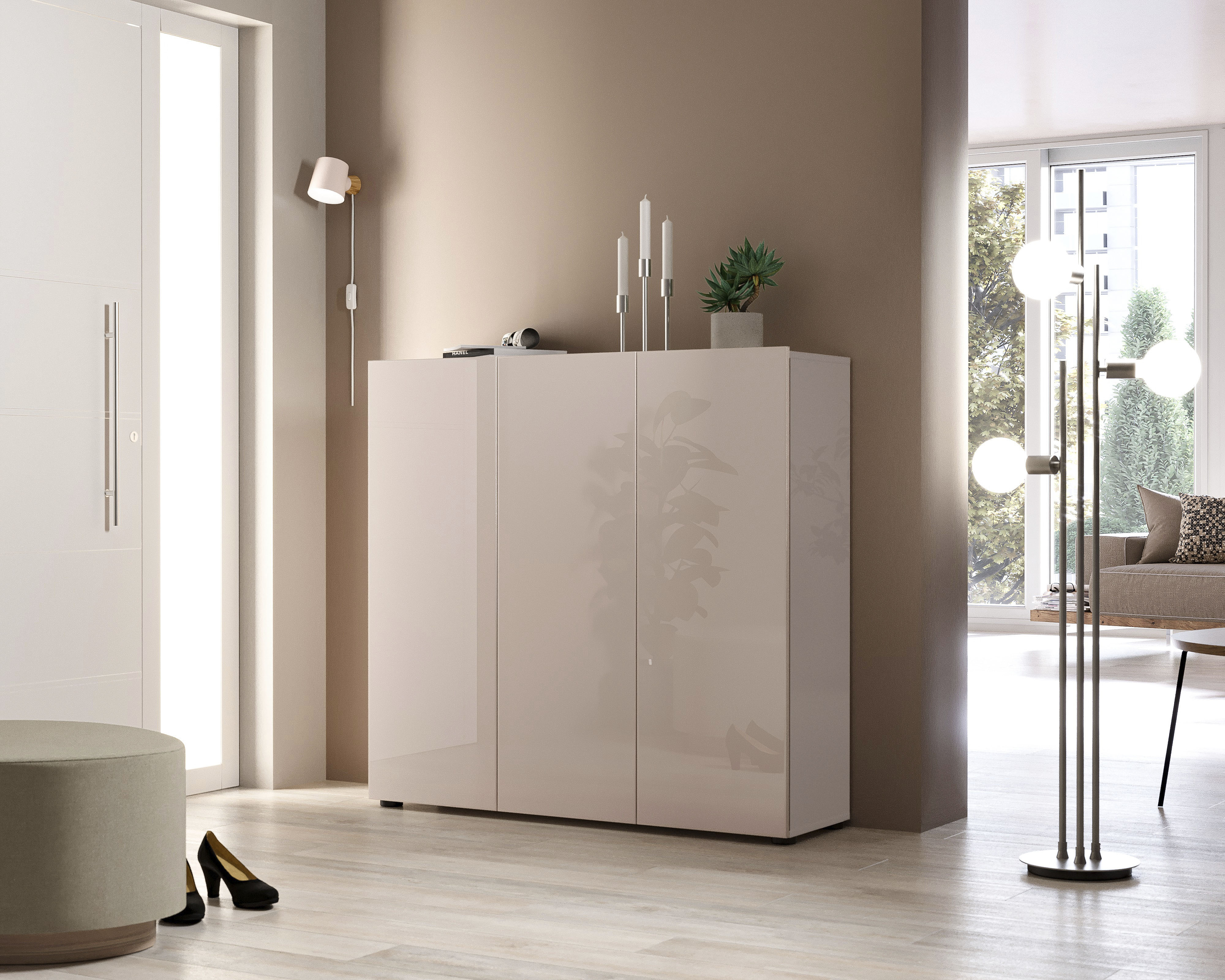 INOSIGN Schuhschrank "MISTER- Schuhregal, Made in Italy, 12 Fächer, 10 Einl günstig online kaufen