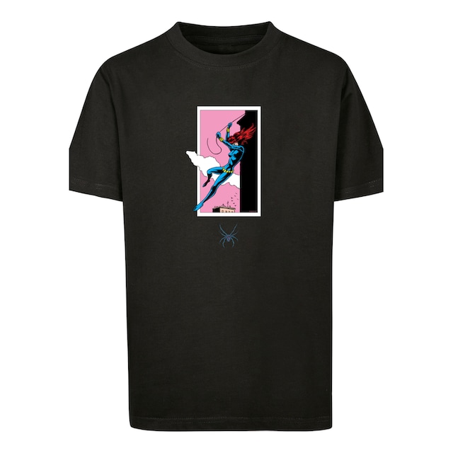 F4NT4STIC Kurzarmshirt »Kinder Marvel Comics Black Widow Roof Jump with Kids  Basic Tee«, (1 tlg.) online kaufen | BAUR