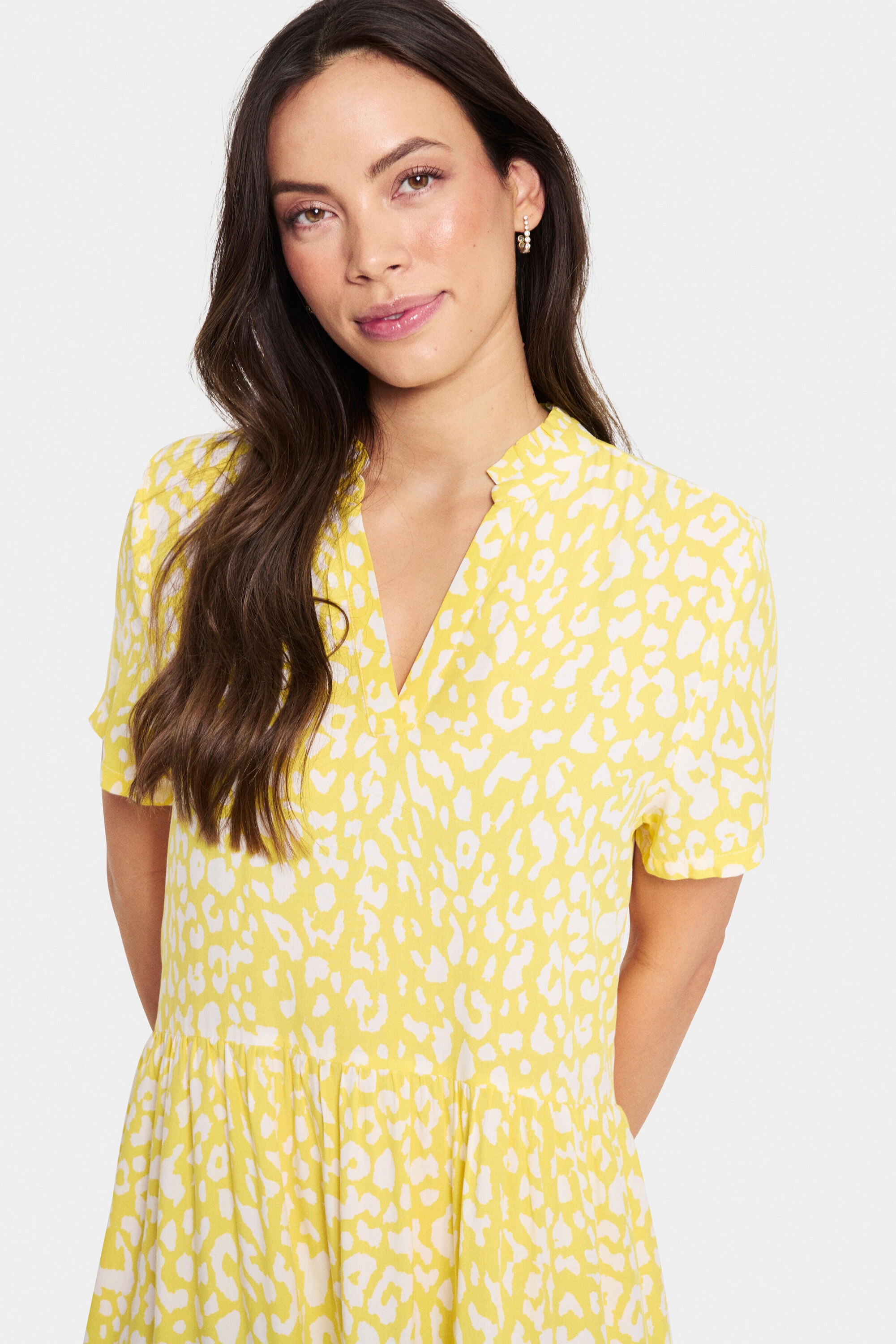 Saint Tropez Midikleid »Damen Kleid EdaSZ«
