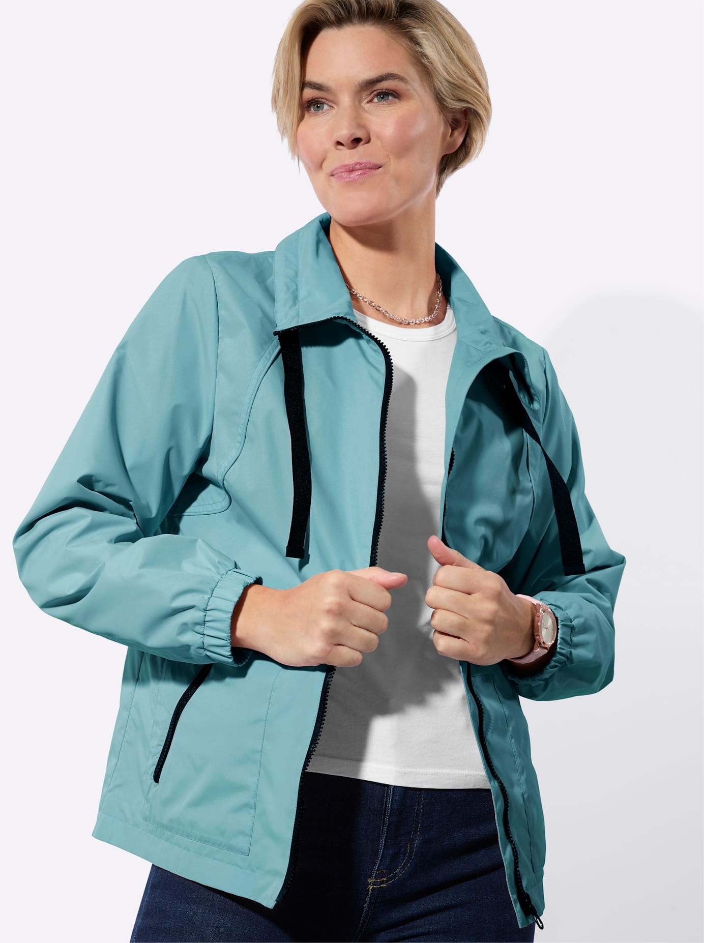 Classic Basics Langjacke ohne Kapuze