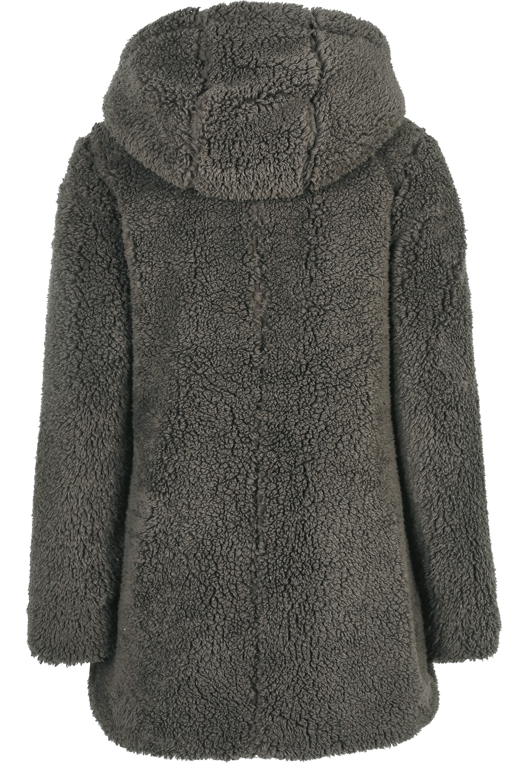 URBAN CLASSICS Langmantel »Urban Classics Damen Ladies Sherpa Jacket«