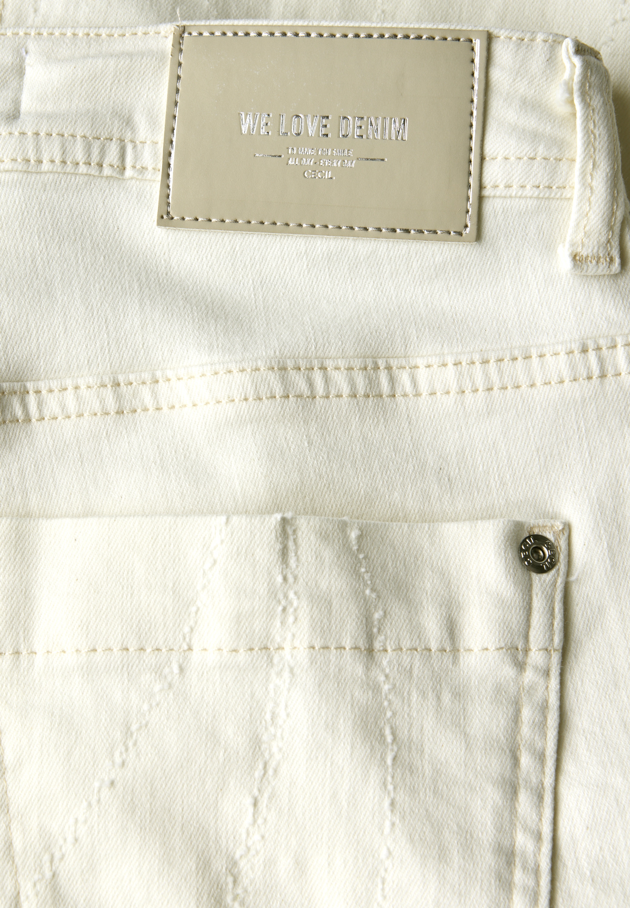 STREET ONE Loose-fit-Jeans, High Waist